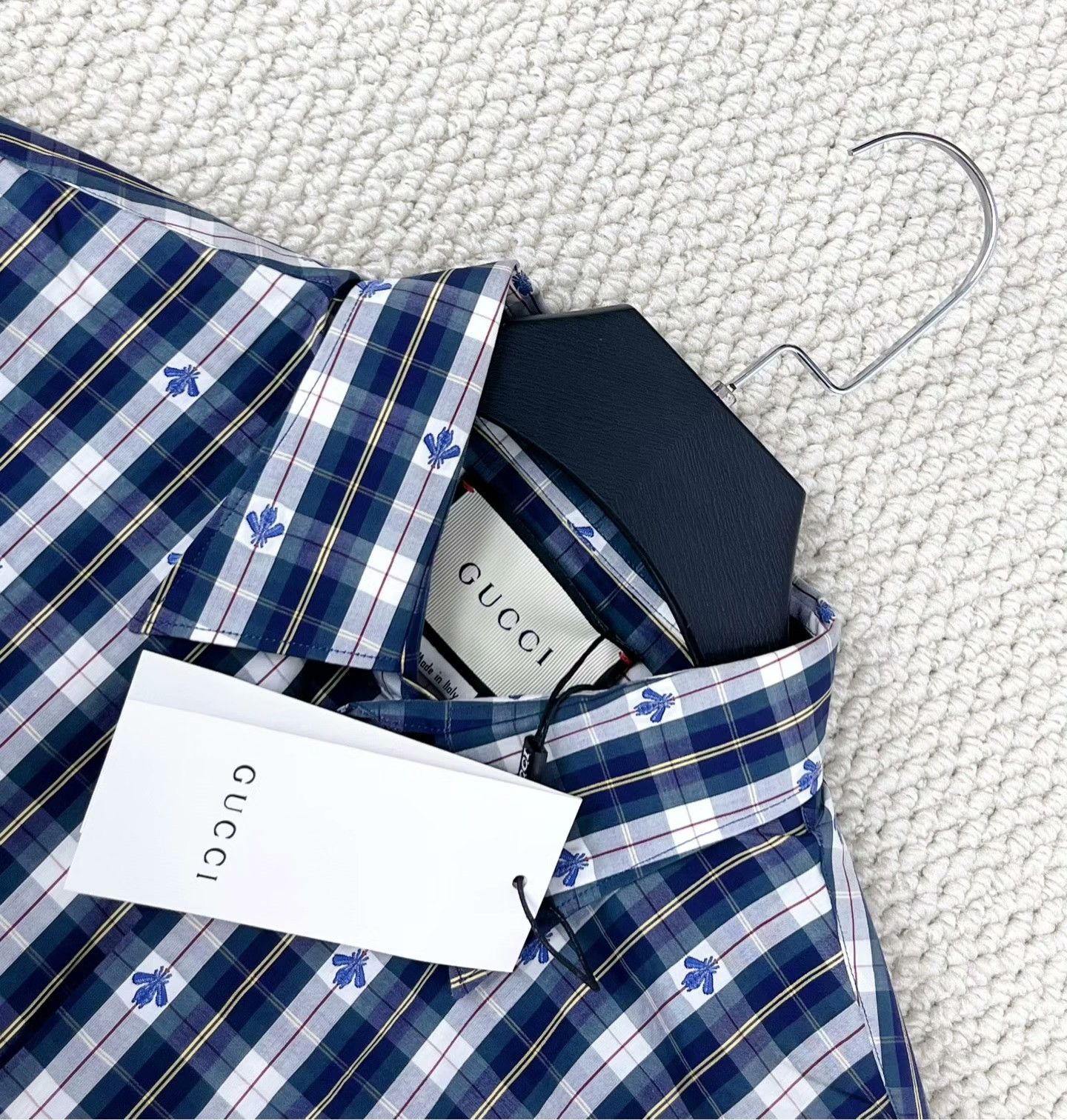 Gucci Gucci Retro Plaid Multi Shirt 39 Men Size US M / EU 48-50 / 2 - 3 Thumbnail