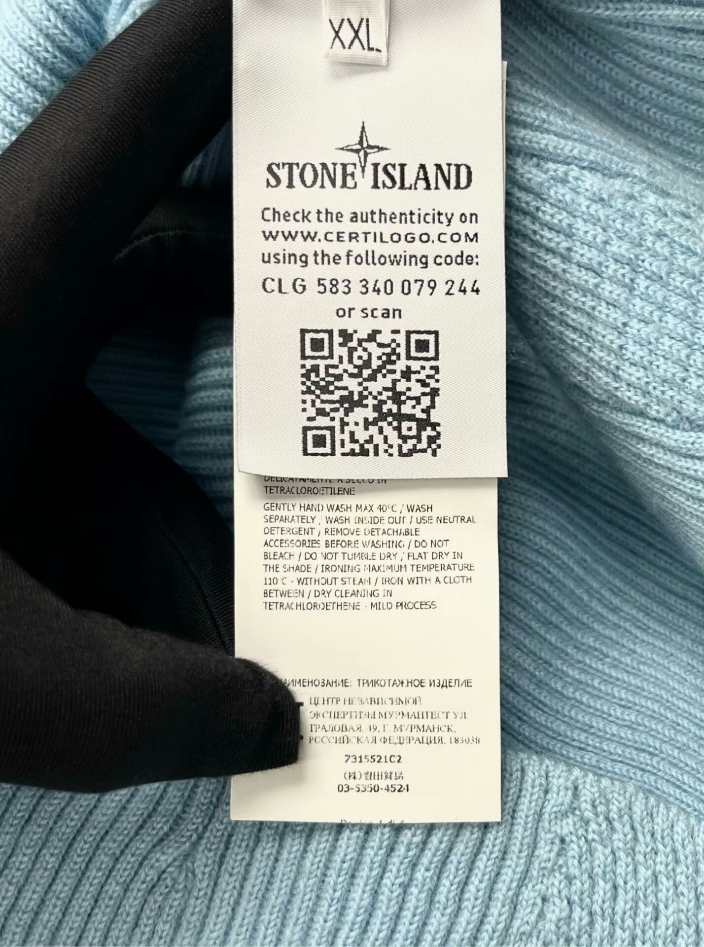 Stone Island Stone Island Knit Embroidered Multi Sweater XXL Women Size XXL / US 16-18 / IT 52-54 - 4 Thumbnail