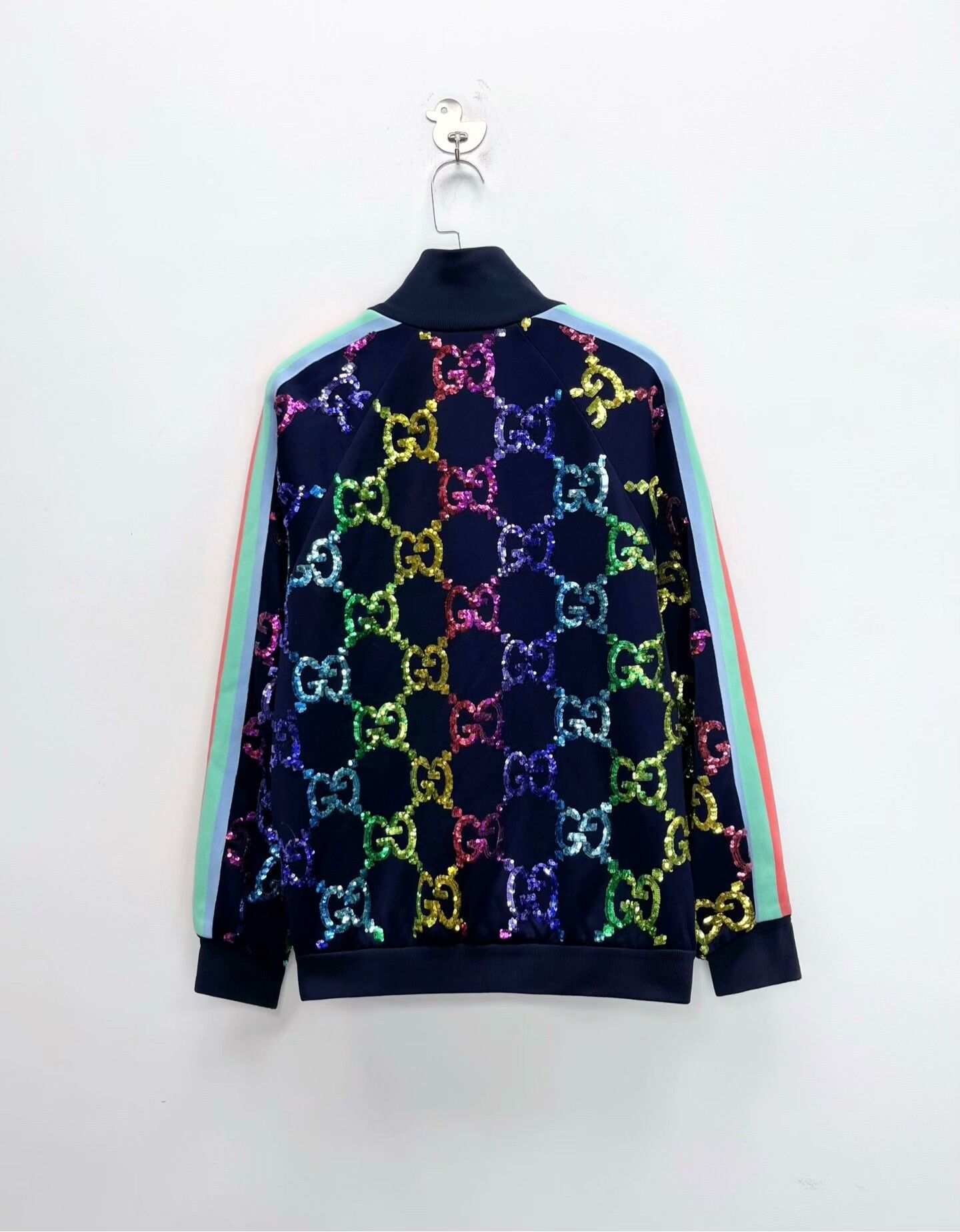 Gucci Gucci Striped Rainbow Multi Jacket XS Women Size XS / US 0-2 / IT 36-38 - 2 Thumbnail