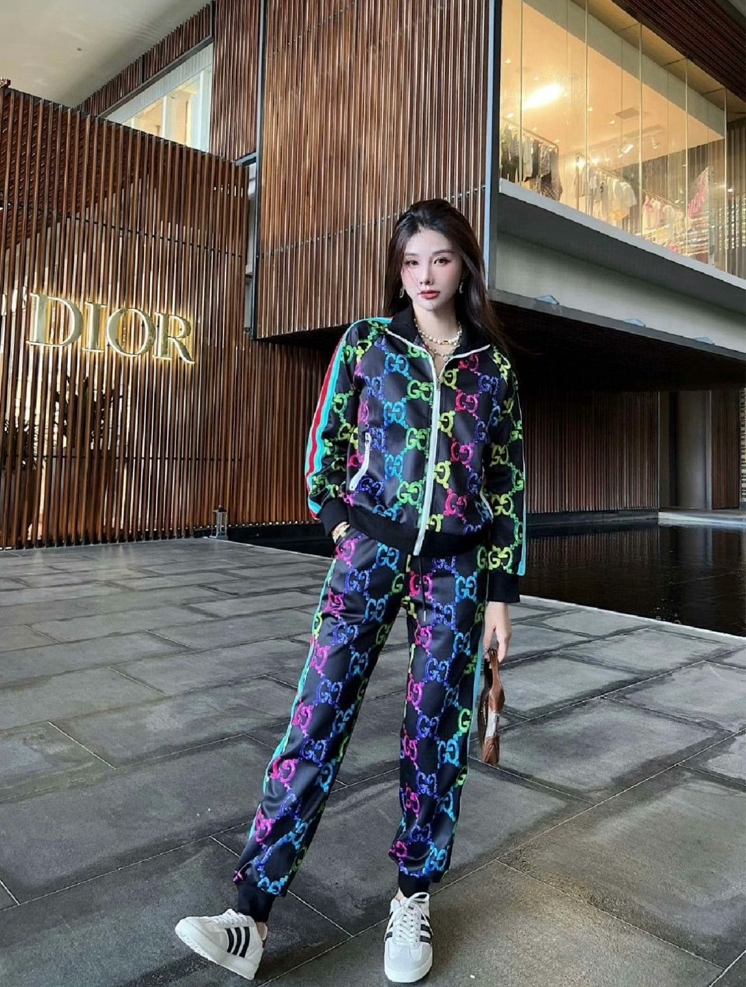 Gucci Gucci Striped Rainbow Multi Jacket XS Women Size XS / US 0-2 / IT 36-38 - 6 Thumbnail