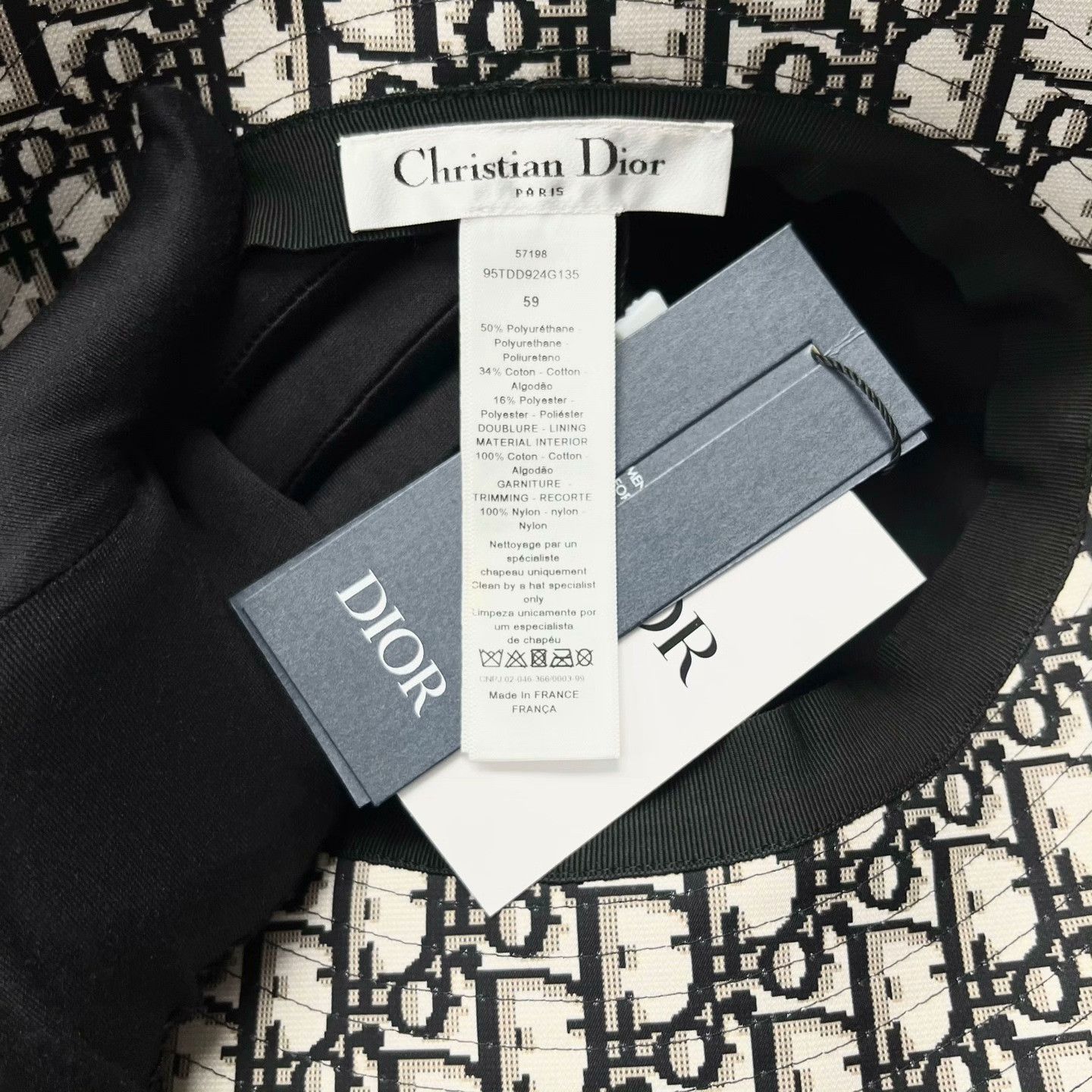 Dior Dior Multi Hat XS Men Size ONE SIZE - 3 Thumbnail