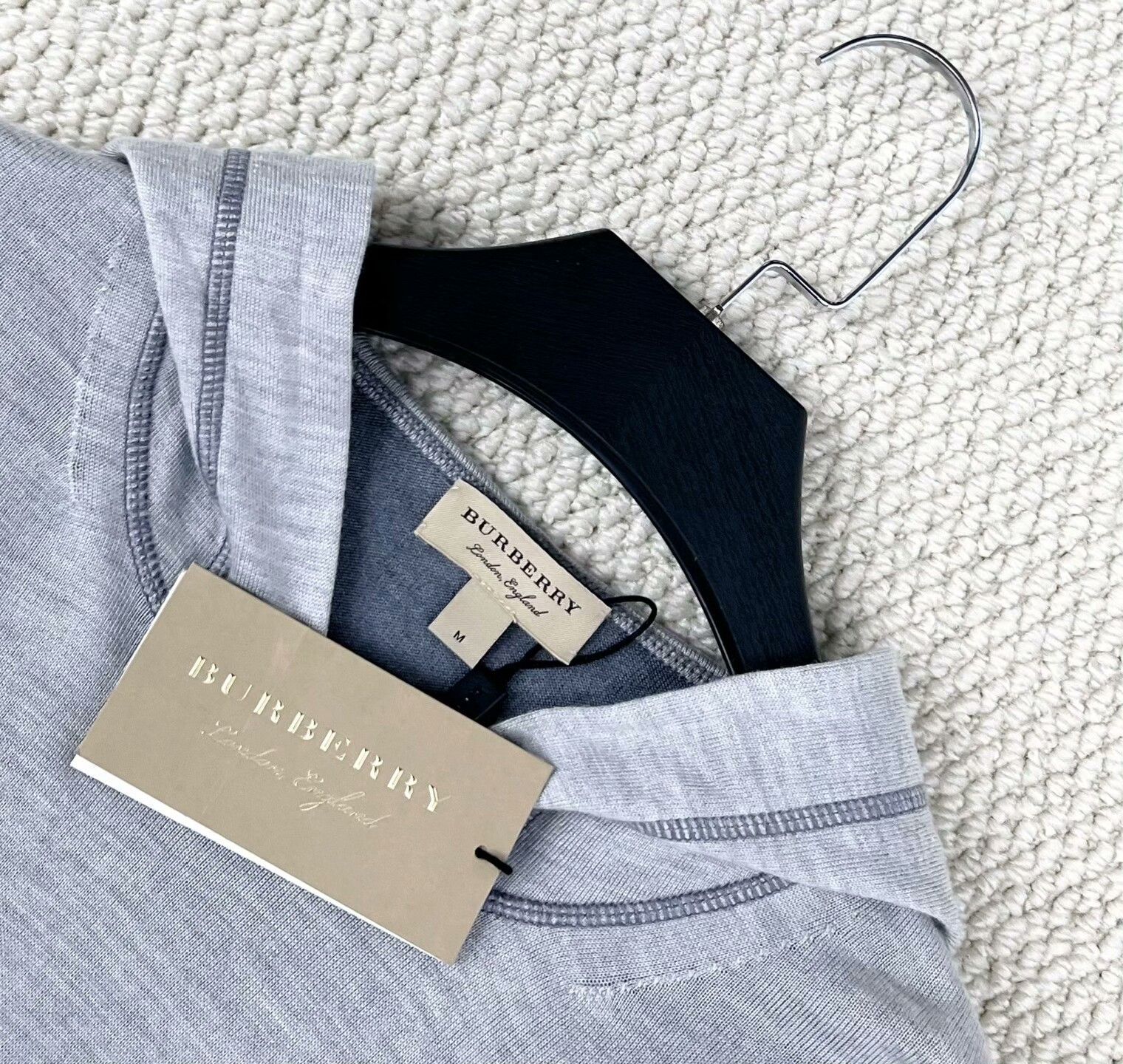 Burberry Burberry Retro Embroidered Multi Hoodie M Men Size US M / EU 48-50 / 2 - 3 Thumbnail