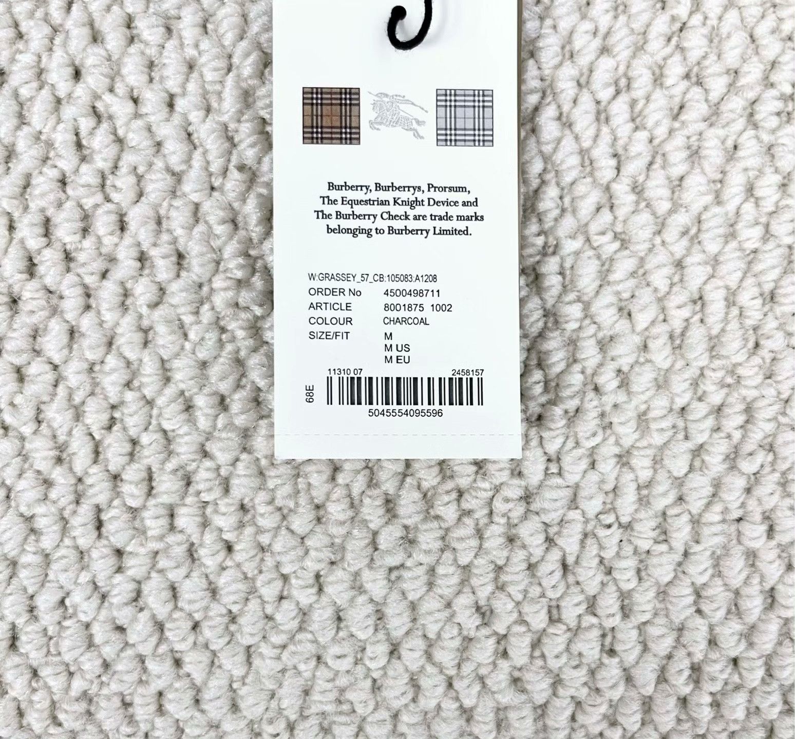 Burberry Burberry Retro Embroidered Multi Hoodie M Men Size US M / EU 48-50 / 2 - 6 Thumbnail