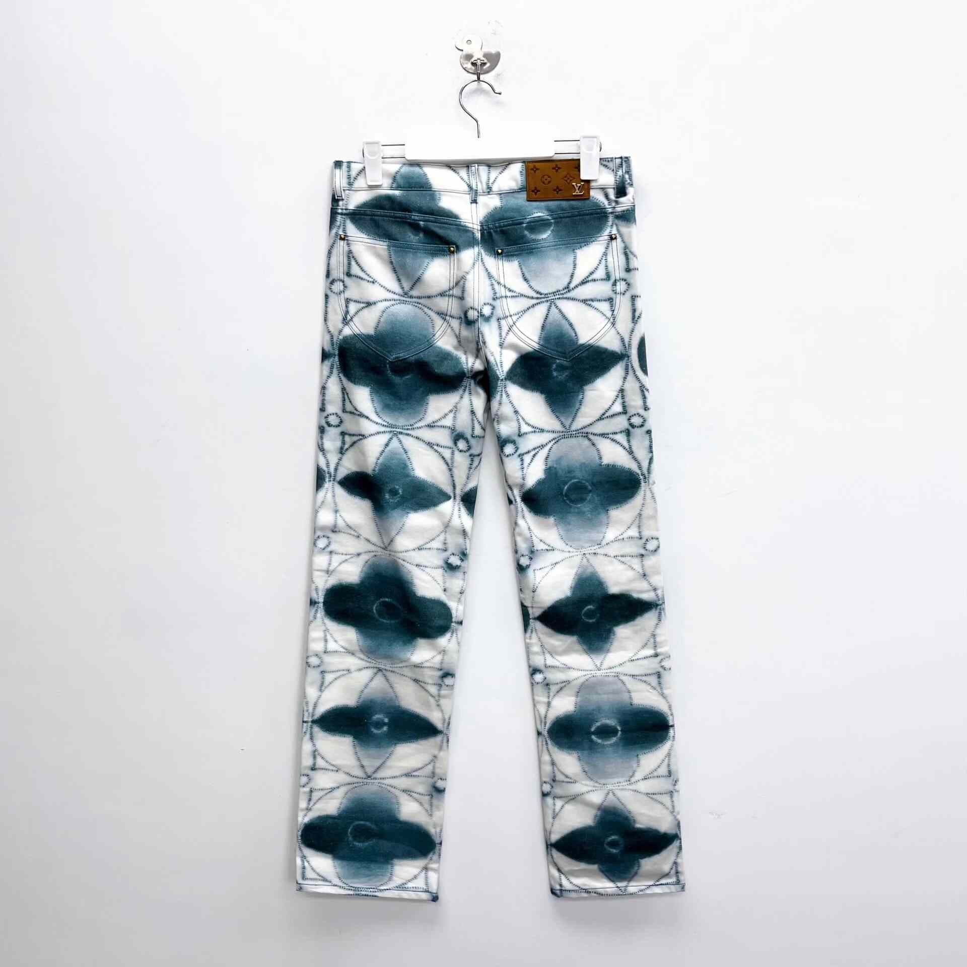 Louis Vuitton Louis Vuitton Retro Yellow Denim Jeans 23 Men Size US 32 / EU 48 - 2 Thumbnail