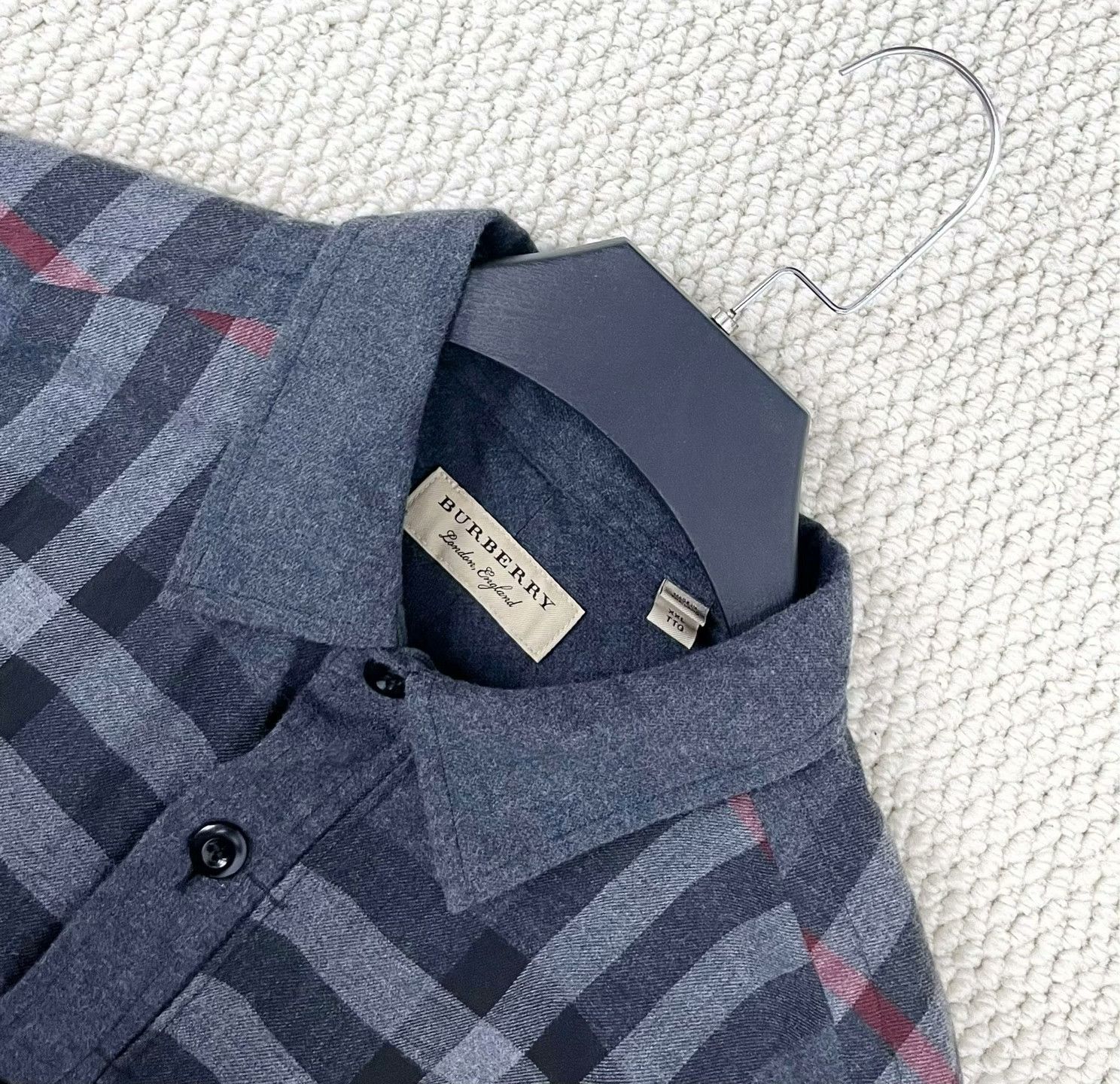 Burberry Burberry Patchwork Plaid Multi Shirt XXL Men Size US XXL / EU 58 / 5 - 4 Thumbnail