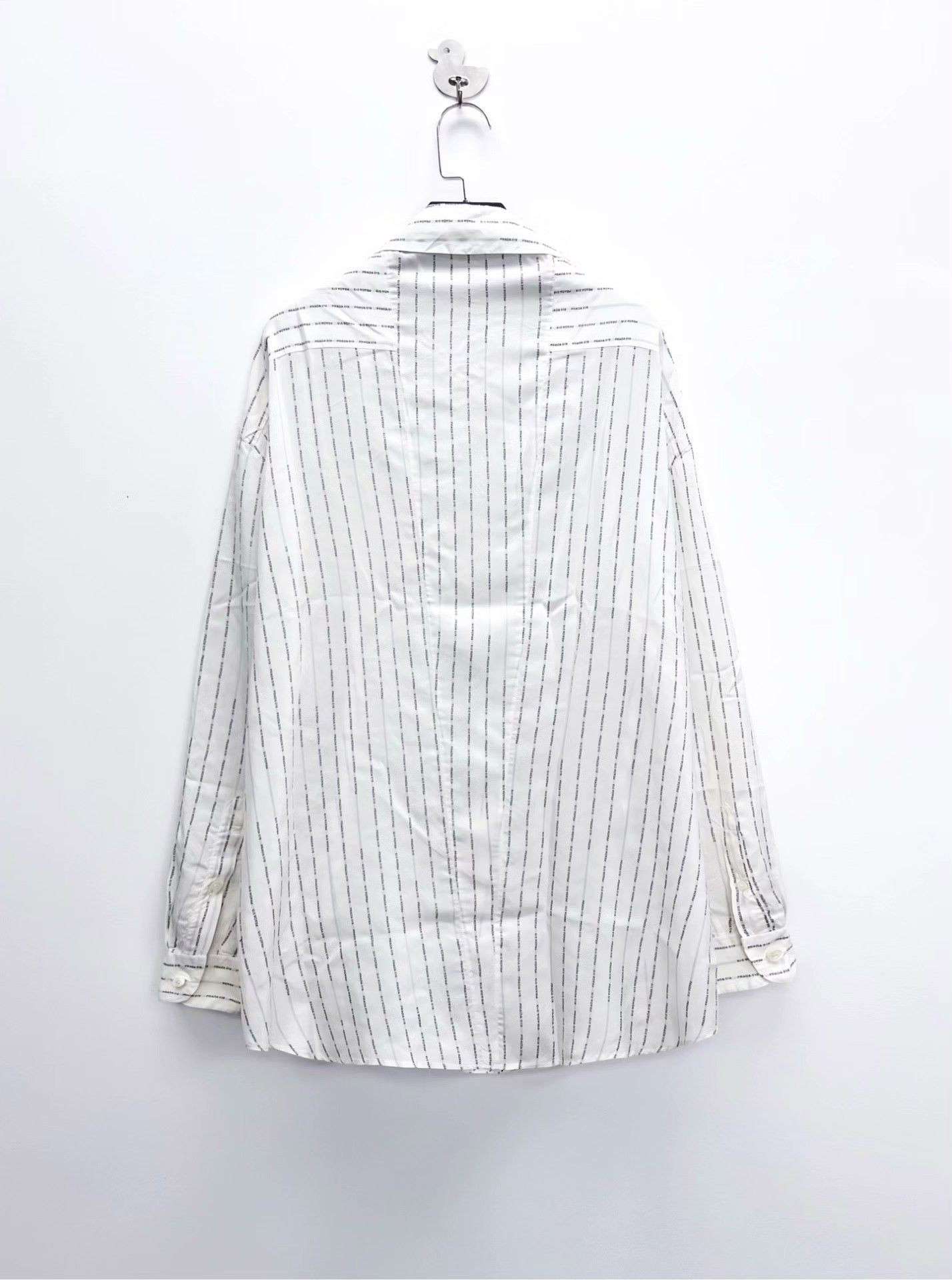 Prada Prada Retro Striped Multi Button Up 38 Women Size S / US 4 / IT 40 - 2 Thumbnail