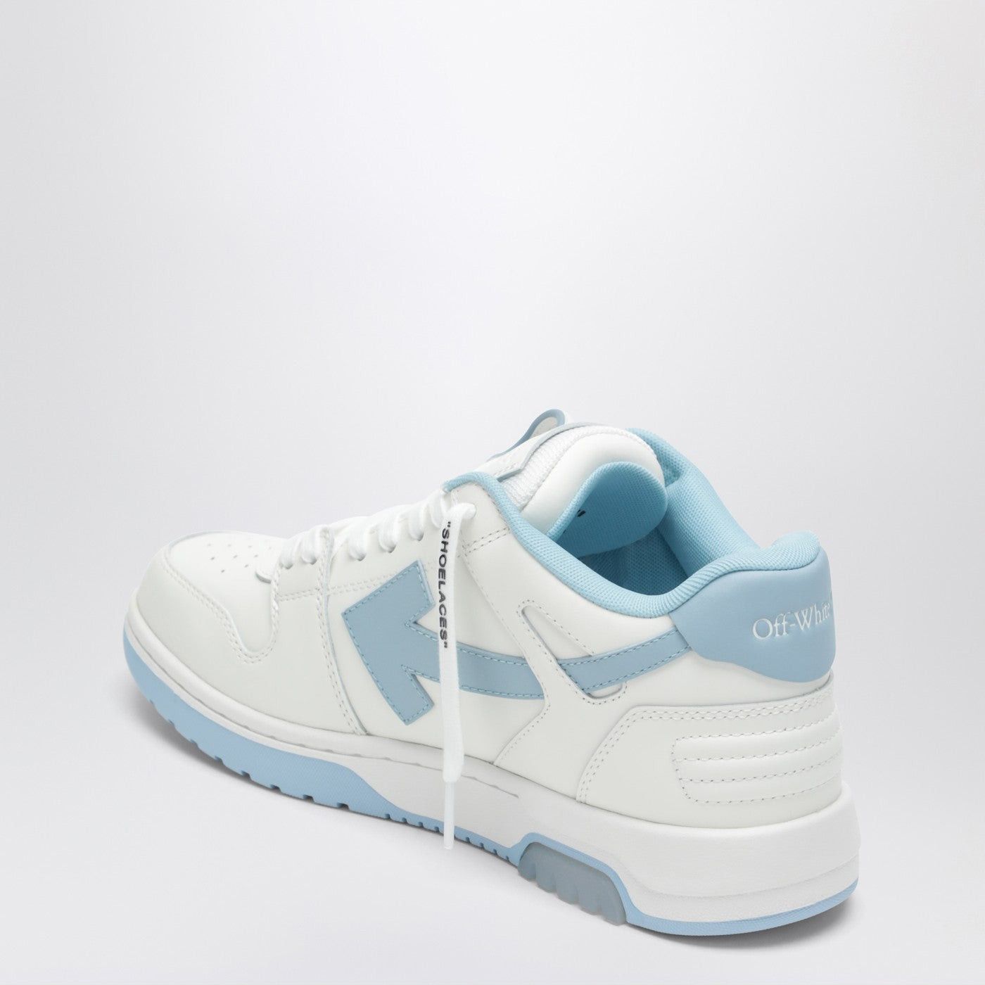 Off-White Off-White Out Of Office Sneakers White/Light Blue Size US 8 / IT 38 - 2 Thumbnail