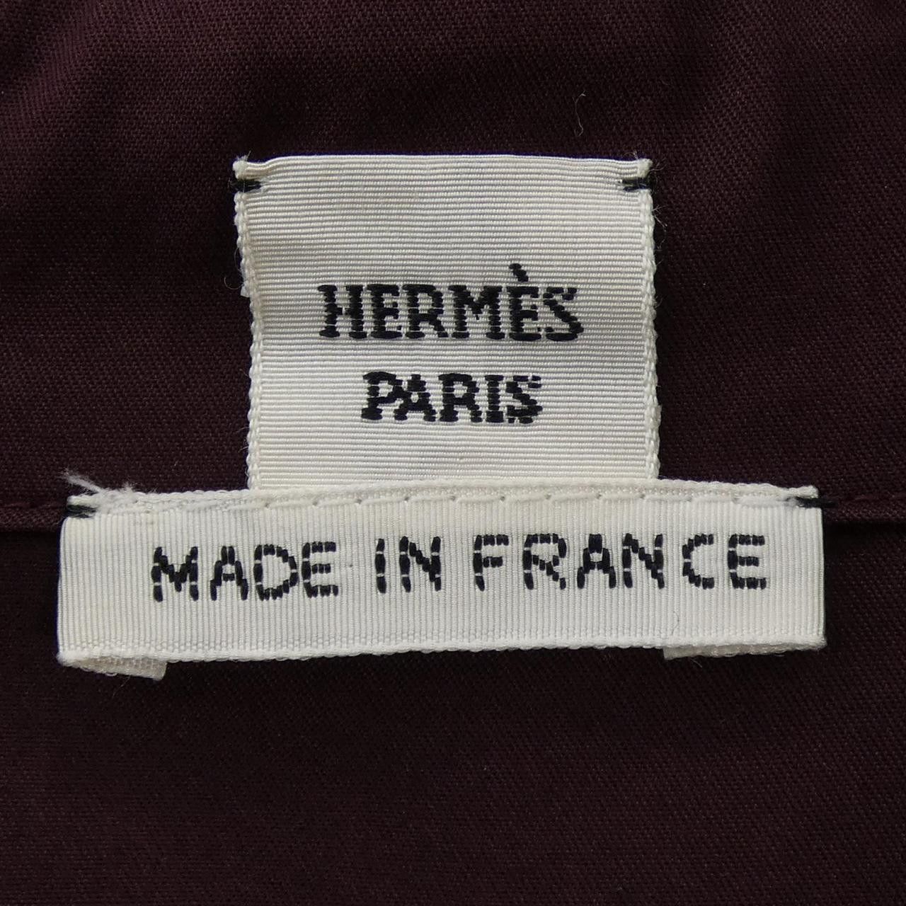 Hermes Hermes Hermes Cotton Shirt Textile Dress Shirt DUTY FREE for USA Size ONE SIZE - 4 Thumbnail