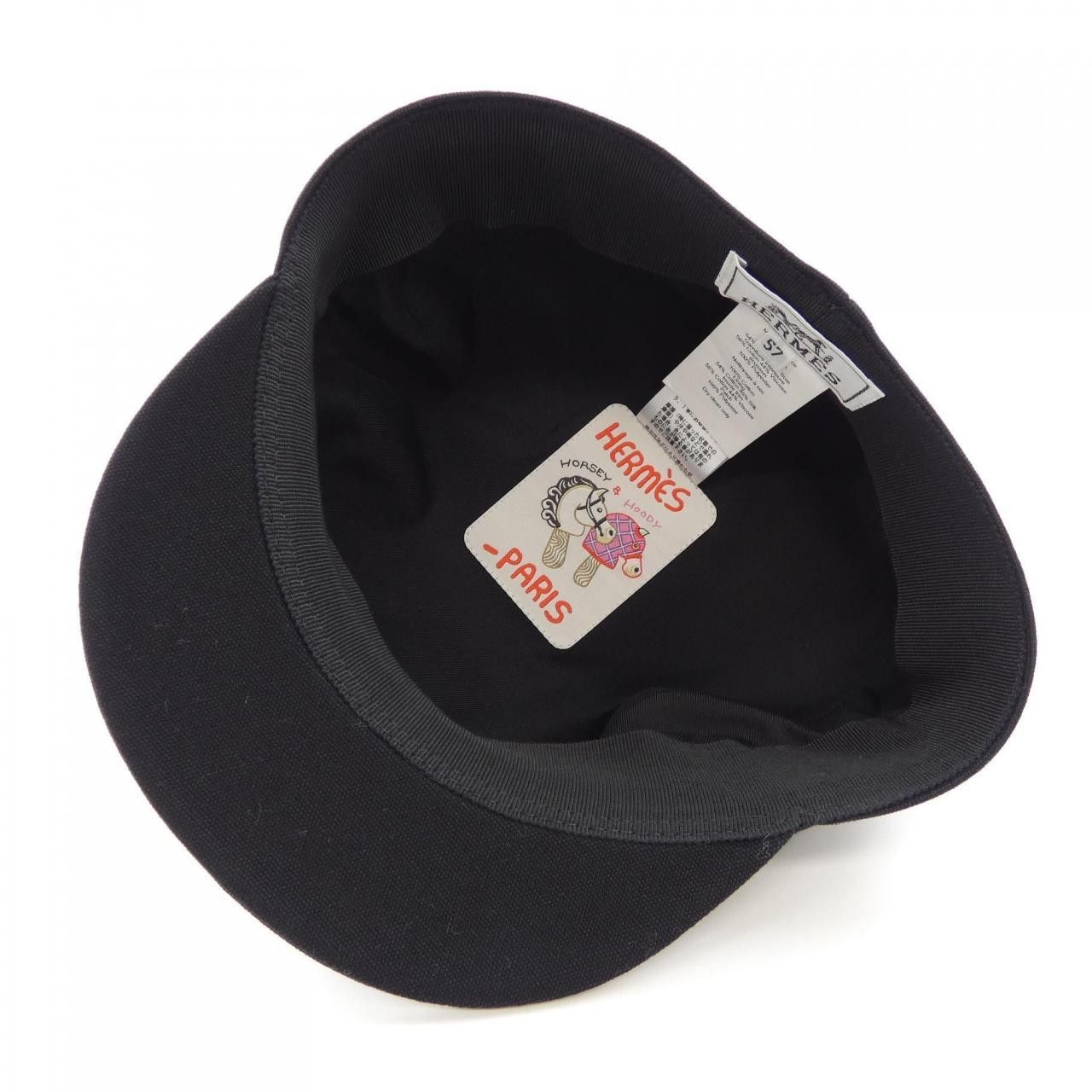 Hermes Hermes Hermes Saint Honore Cap Textile Hats DUTY FREE for USA Size ONE SIZE - 5 Thumbnail
