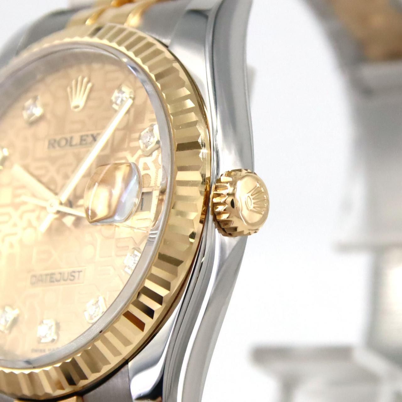 Rolex Rolex Rolex Datejust Stainless Steel Yellow Gold Automatic Metal Automatic 116233G DUTY FREE for USA Size ONE SIZE - 3 Thumbnail