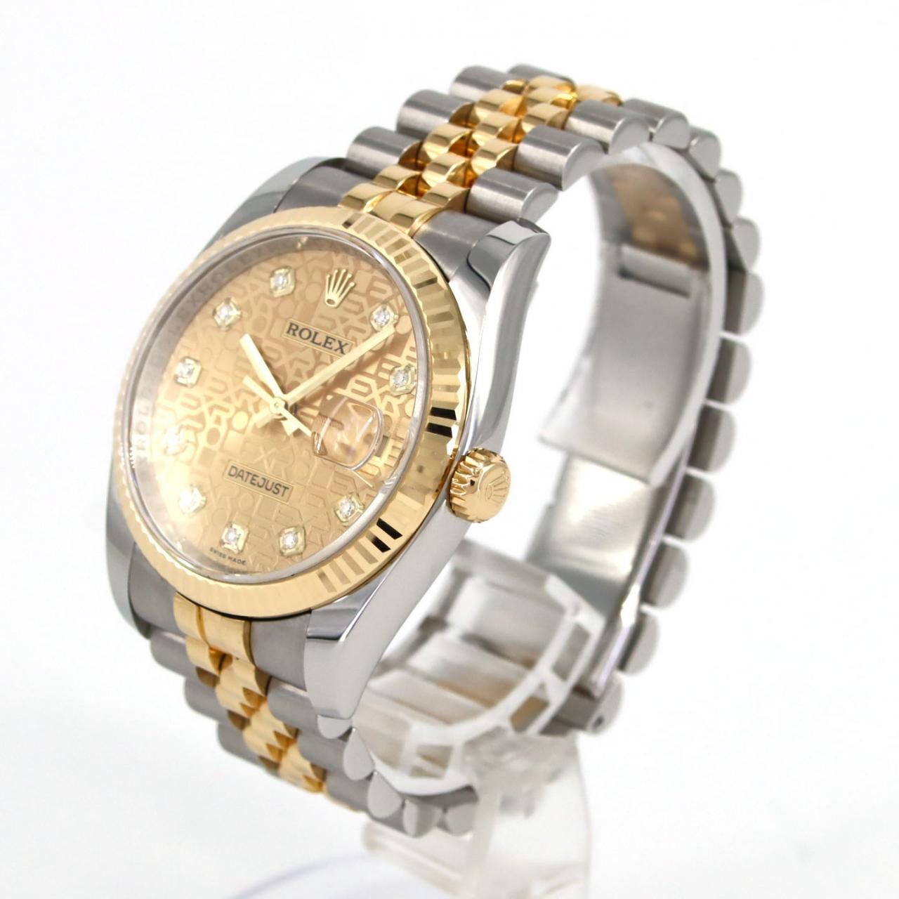 Rolex Rolex Rolex Datejust Stainless Steel Yellow Gold Automatic Metal Automatic 116233G DUTY FREE for USA Size ONE SIZE - 2 Thumbnail