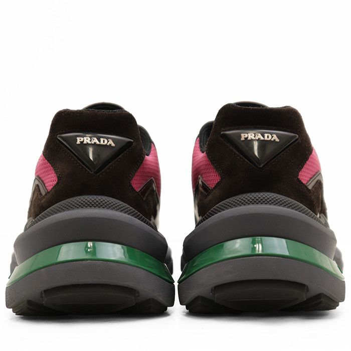 Prada Prada PRADA System leather rubber technical fabric sneakers Leather Shoes 2EG424 DUTY FREE for USA Size ONE SIZE - 5 Thumbnail