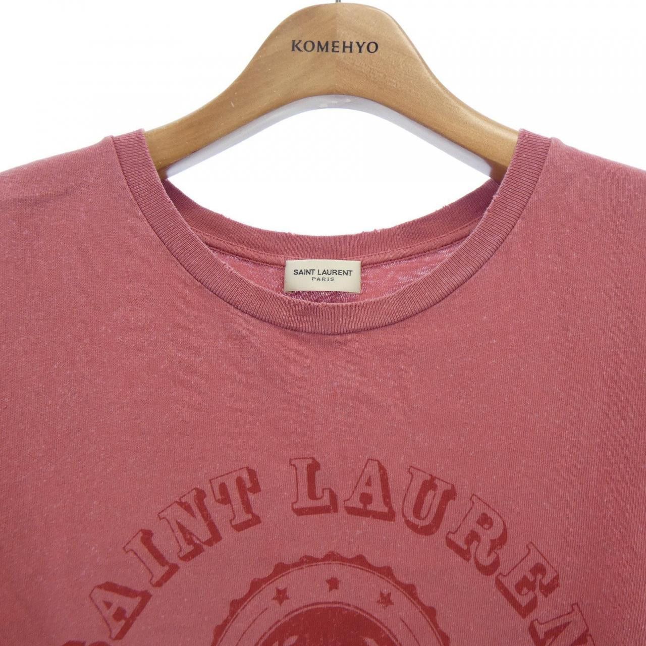 Yves Saint Laurent Yves Saint Laurent Saint Laurent T Shirt Textile T-Shirts 525469 DUTY FREE for USA Size ONE SIZE - 5 Thumbnail
