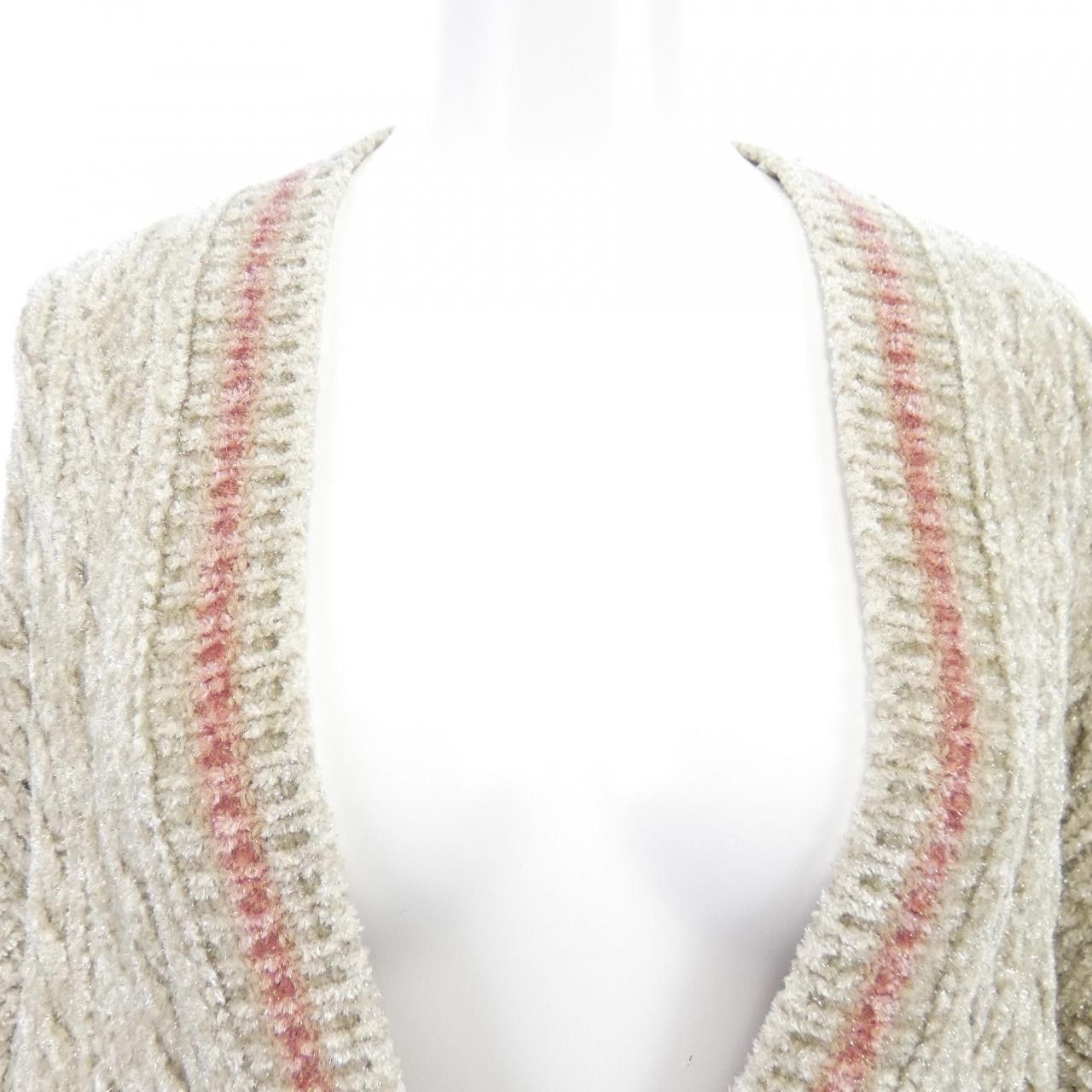Chanel Chanel Chanel Cashmere Blend Cardigan Textile Tops P73534K10528 DUTY FREE for USA Size ONE SIZE - 6 Thumbnail