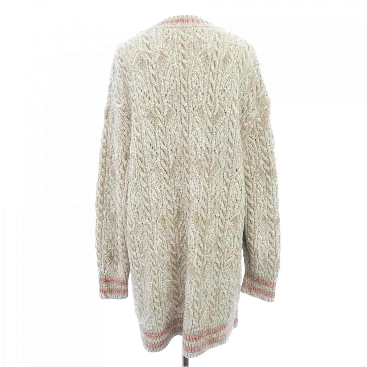 Chanel Chanel Chanel Cashmere Blend Cardigan Textile Tops P73534K10528 DUTY FREE for USA Size ONE SIZE - 2 Thumbnail