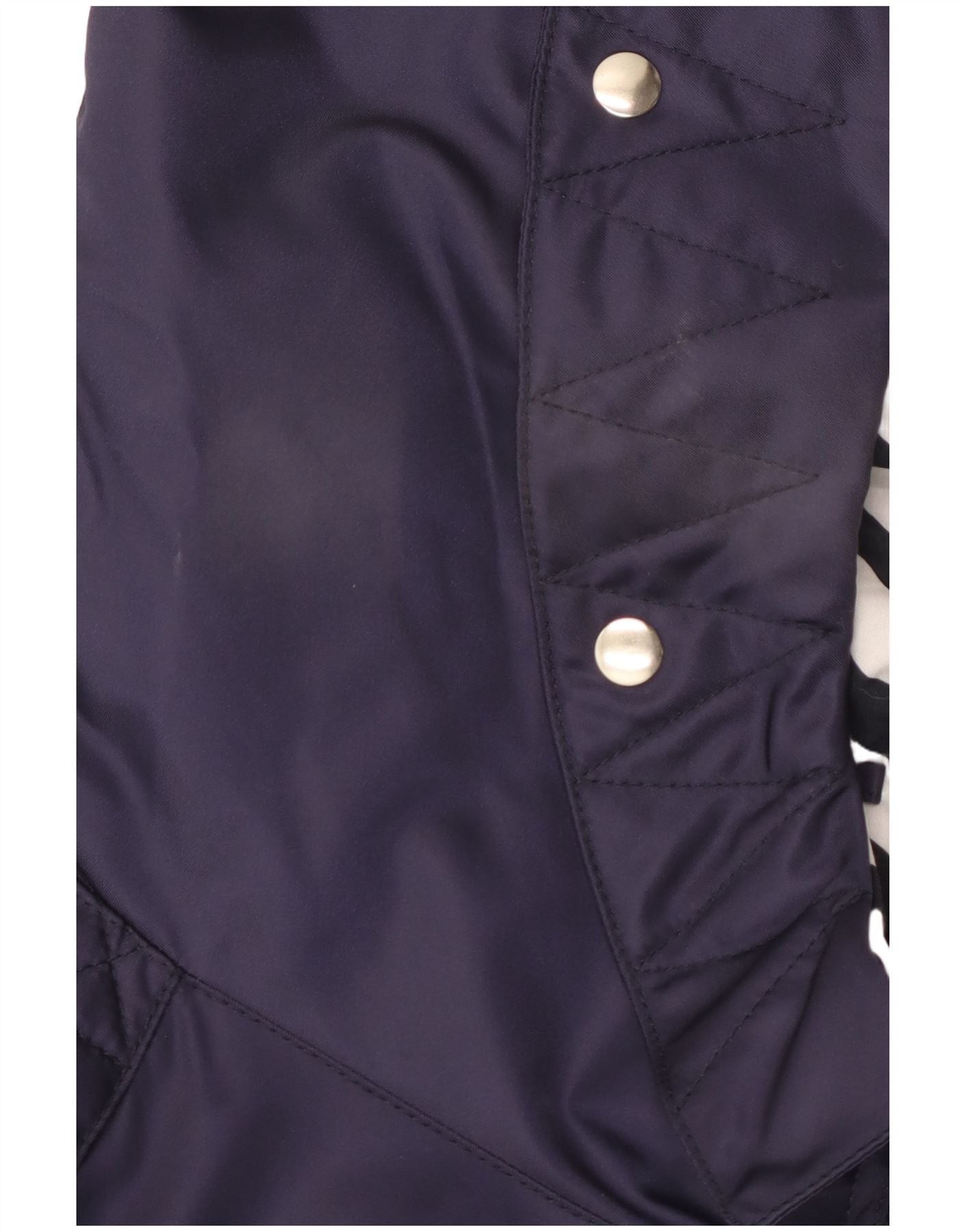 Diesel Womens Military Hooded Overd Bomber Jacket UK 16 Large Navy Size XXL / US 16-18 / IT 52-54 - 3 Thumbnail