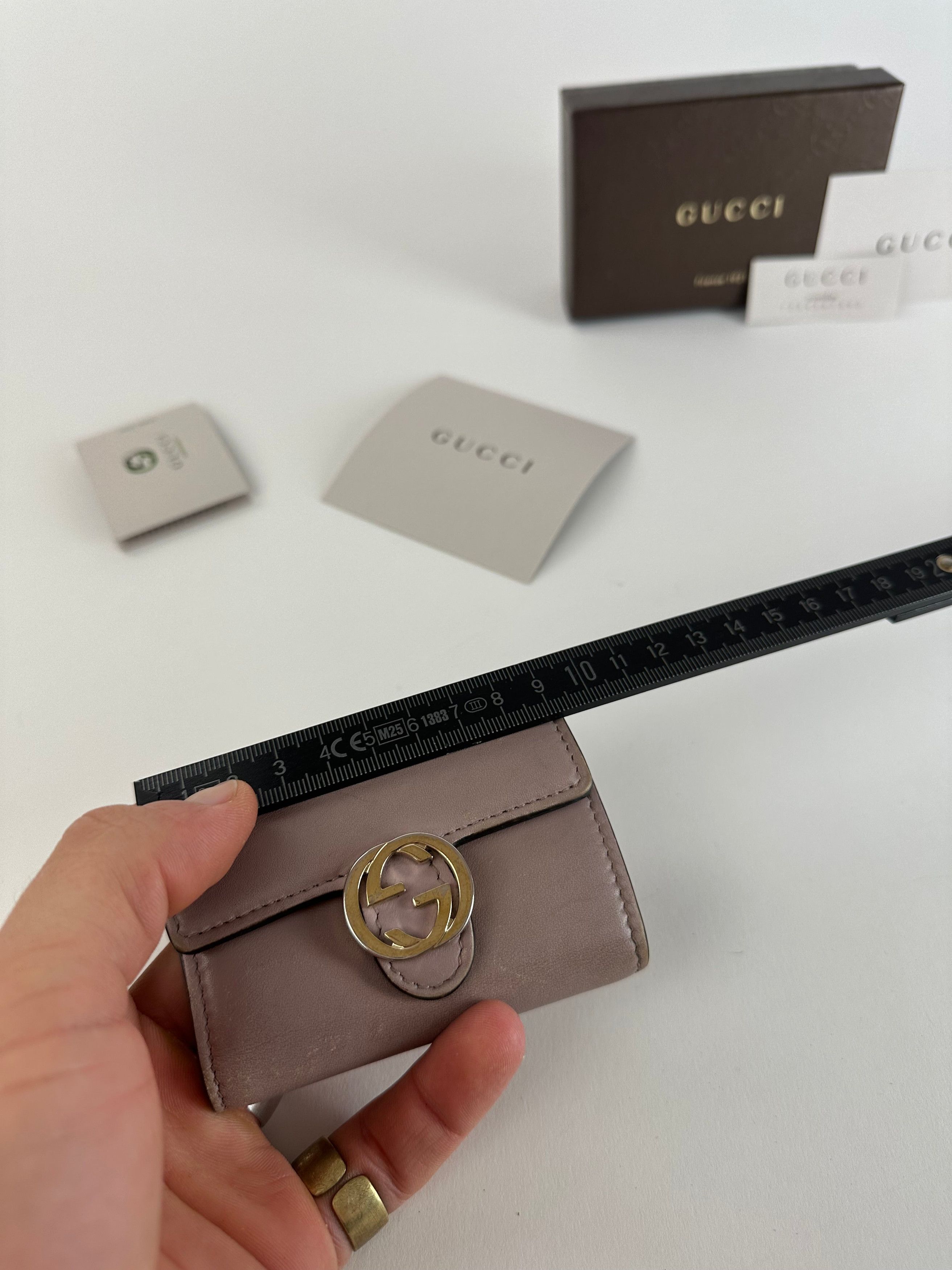 Gucci Vintage Marmont Leather Key / Card Holder Purple Size ONE SIZE - 10 Thumbnail