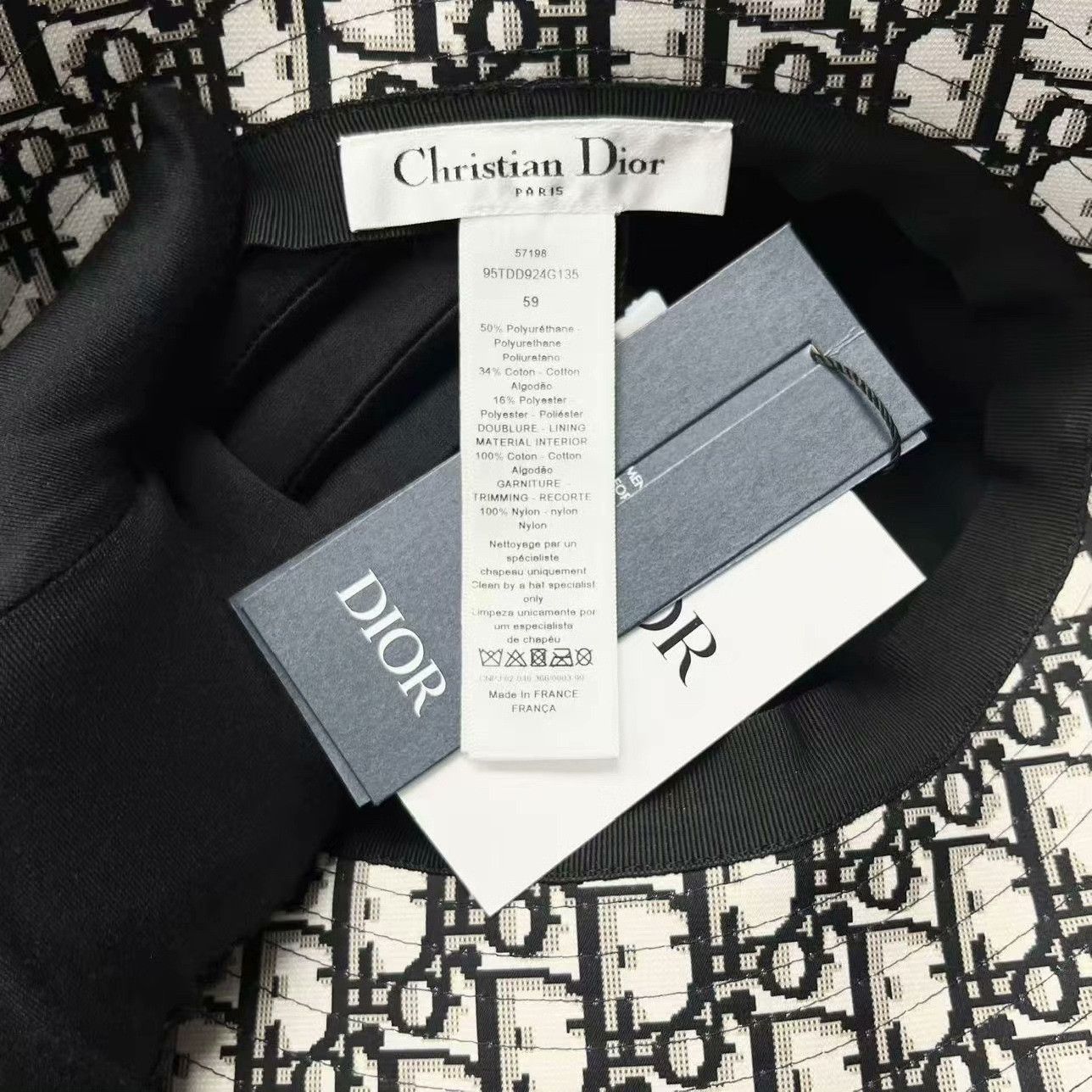 Dior Dior Multi Hat M Men Size ONE SIZE - 4 Thumbnail