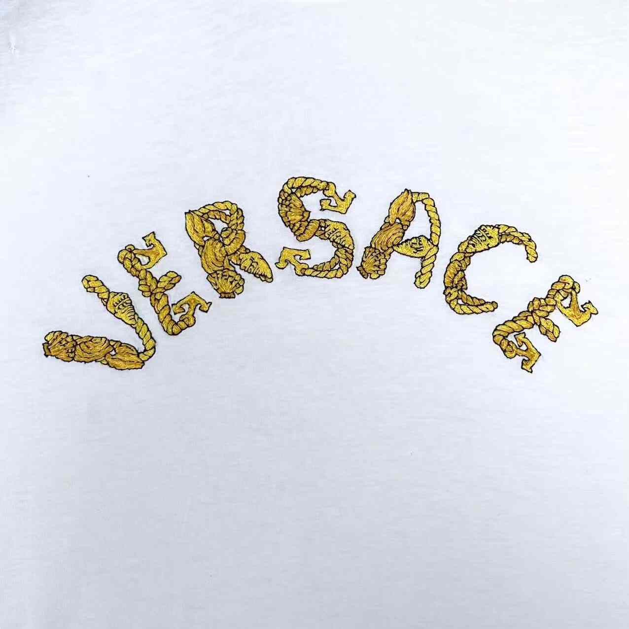 Versace Versace Embroidered Multi T-Shirt XS Men Size US XS / EU 42 / 0 - 4 Thumbnail