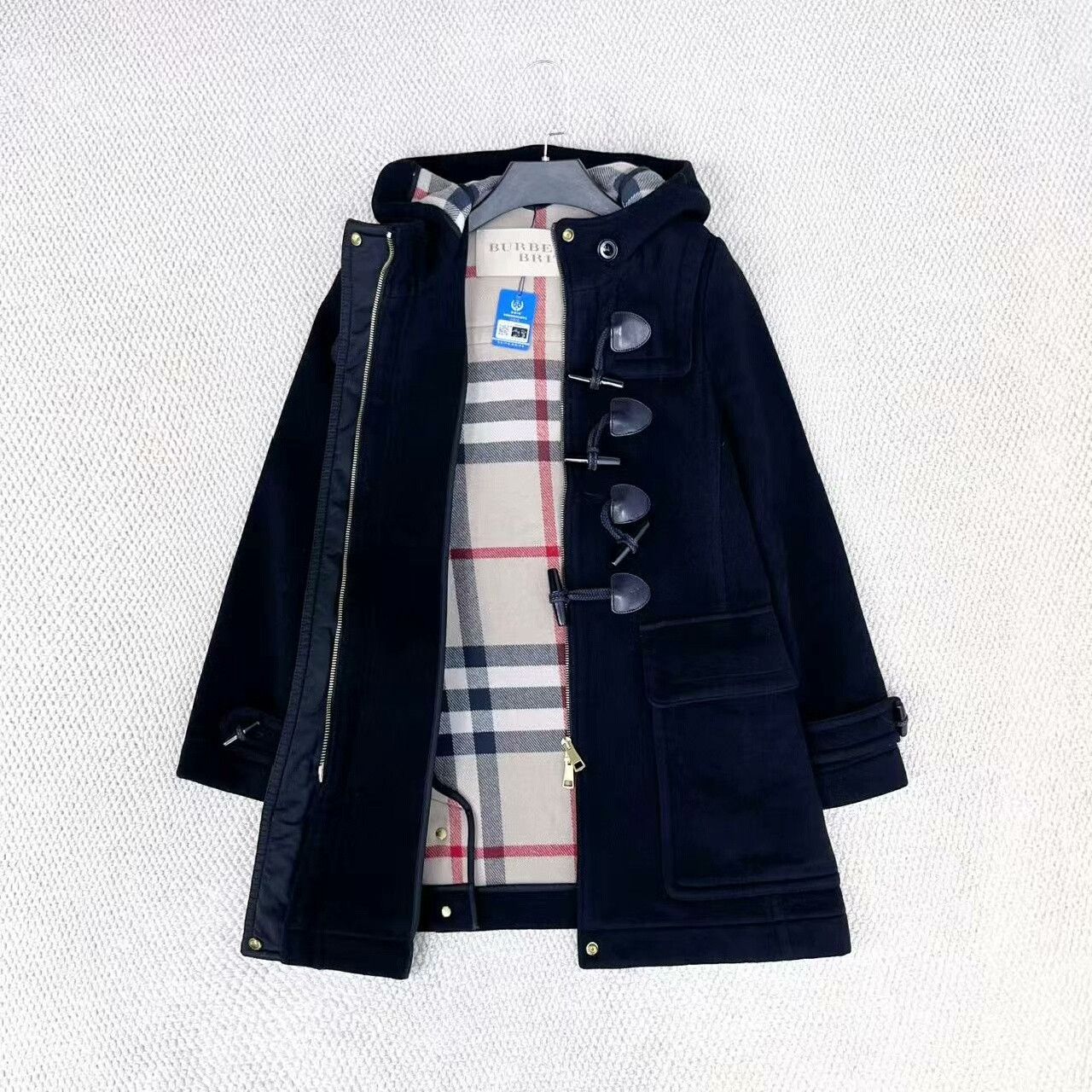 Burberry Burberry Plaid Multi Coat 4 Women Size XS / US 0-2 / IT 36-38 - 4 Thumbnail