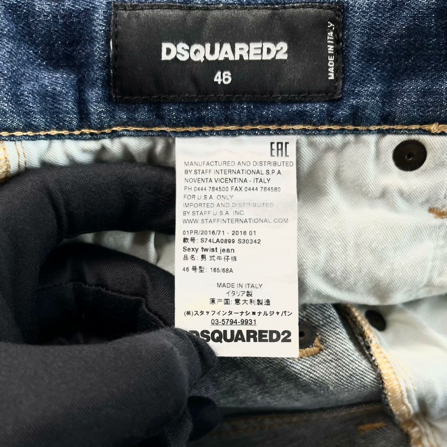 Other Retro Red Denim Jeans 46 Men Size US 32 / EU 48 - 3 Thumbnail