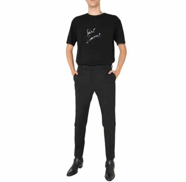 Saint Laurent Paris Saint Laurent Paris Printed T-Shirt XS Men Size US XS / EU 42 / 0 - 8 Thumbnail