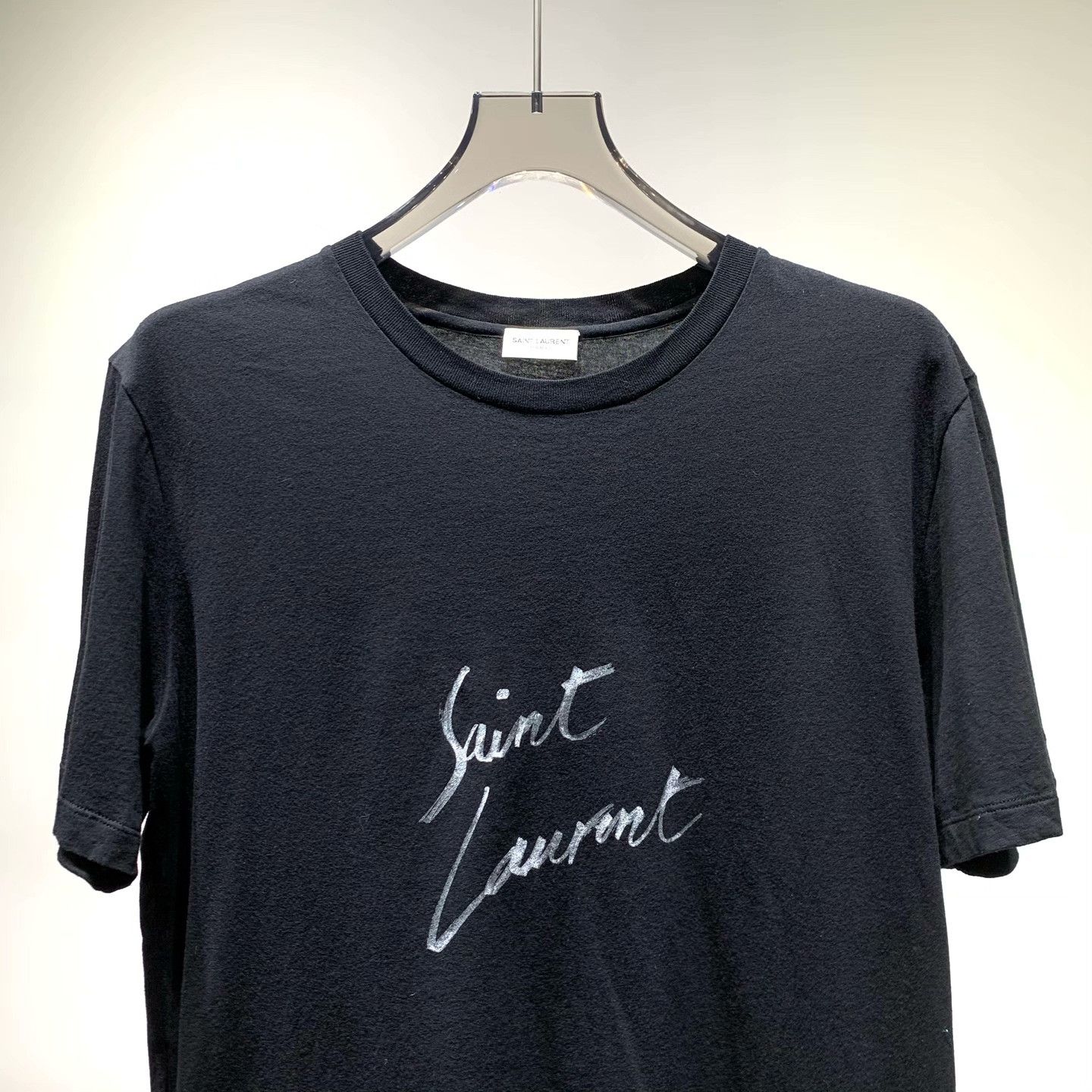 Saint Laurent Paris Saint Laurent Paris Printed T-Shirt XS Men Size US XS / EU 42 / 0 - 4 Thumbnail