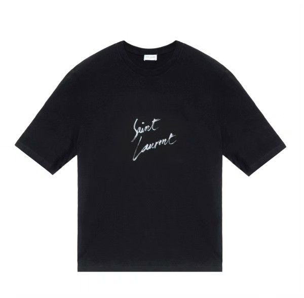 Saint Laurent Paris Saint Laurent Paris Printed T-Shirt XS Men Size US XS / EU 42 / 0 - 9 Thumbnail