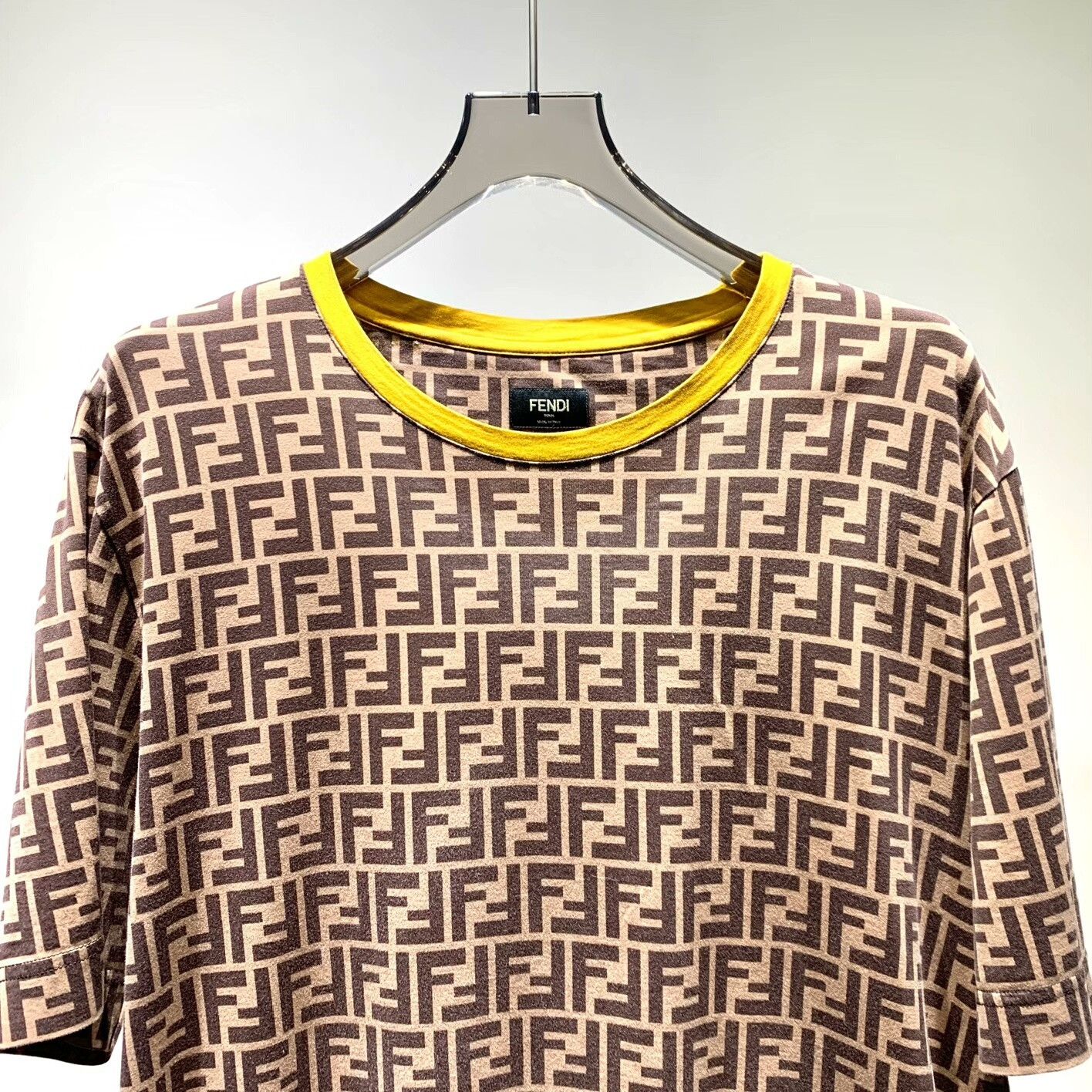 Fendi Fendi Printed Graphic Multi T-Shirt XL Men Size US XL / EU 56 / 4 - 3 Thumbnail