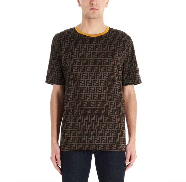 Fendi Fendi Printed Graphic Multi T-Shirt XL Men Size US XL / EU 56 / 4 - 9 Thumbnail