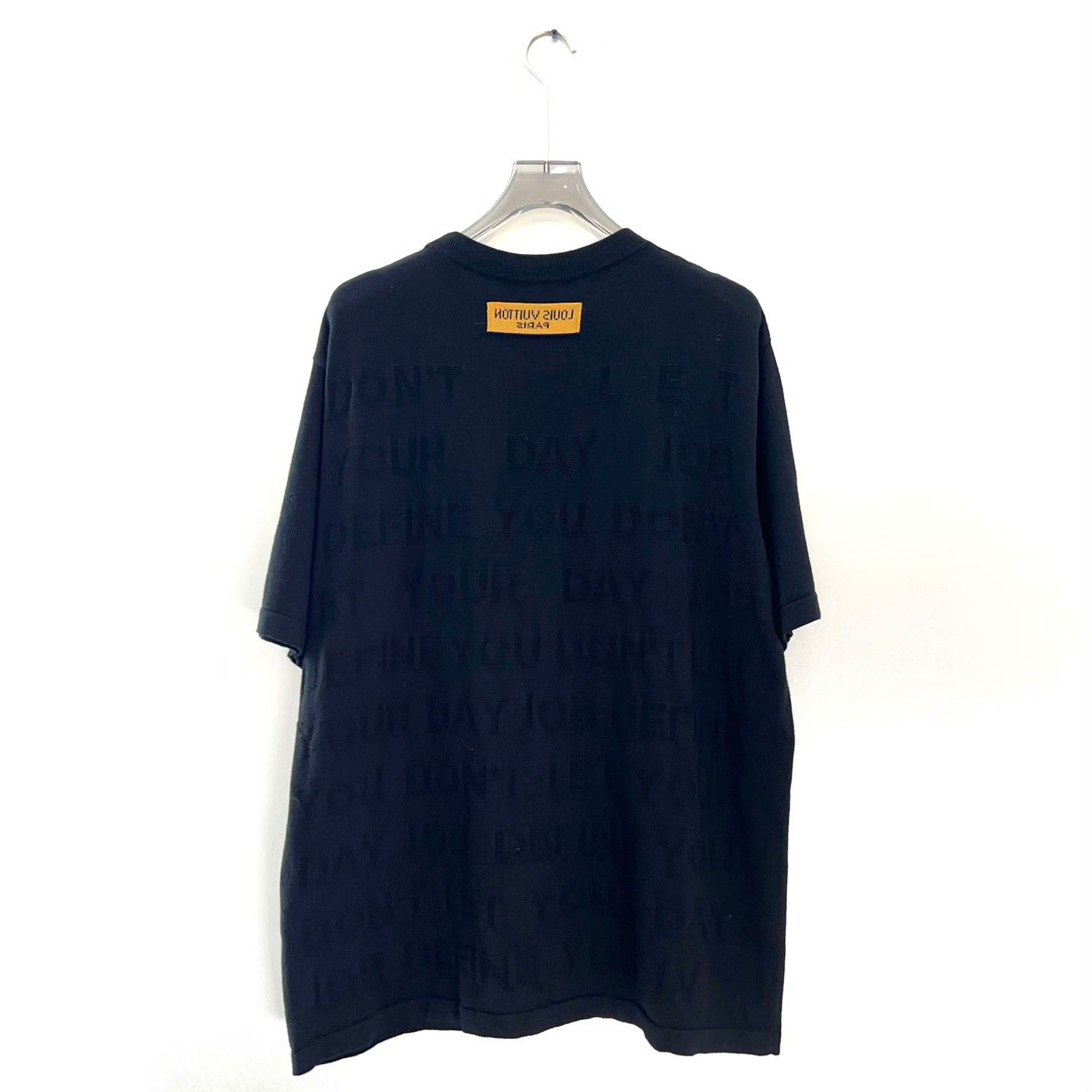 Louis Vuitton Louis Vuitton Knit Black T-Shirt XXL Men Size US XXL / EU 58 / 5 - 4 Thumbnail
