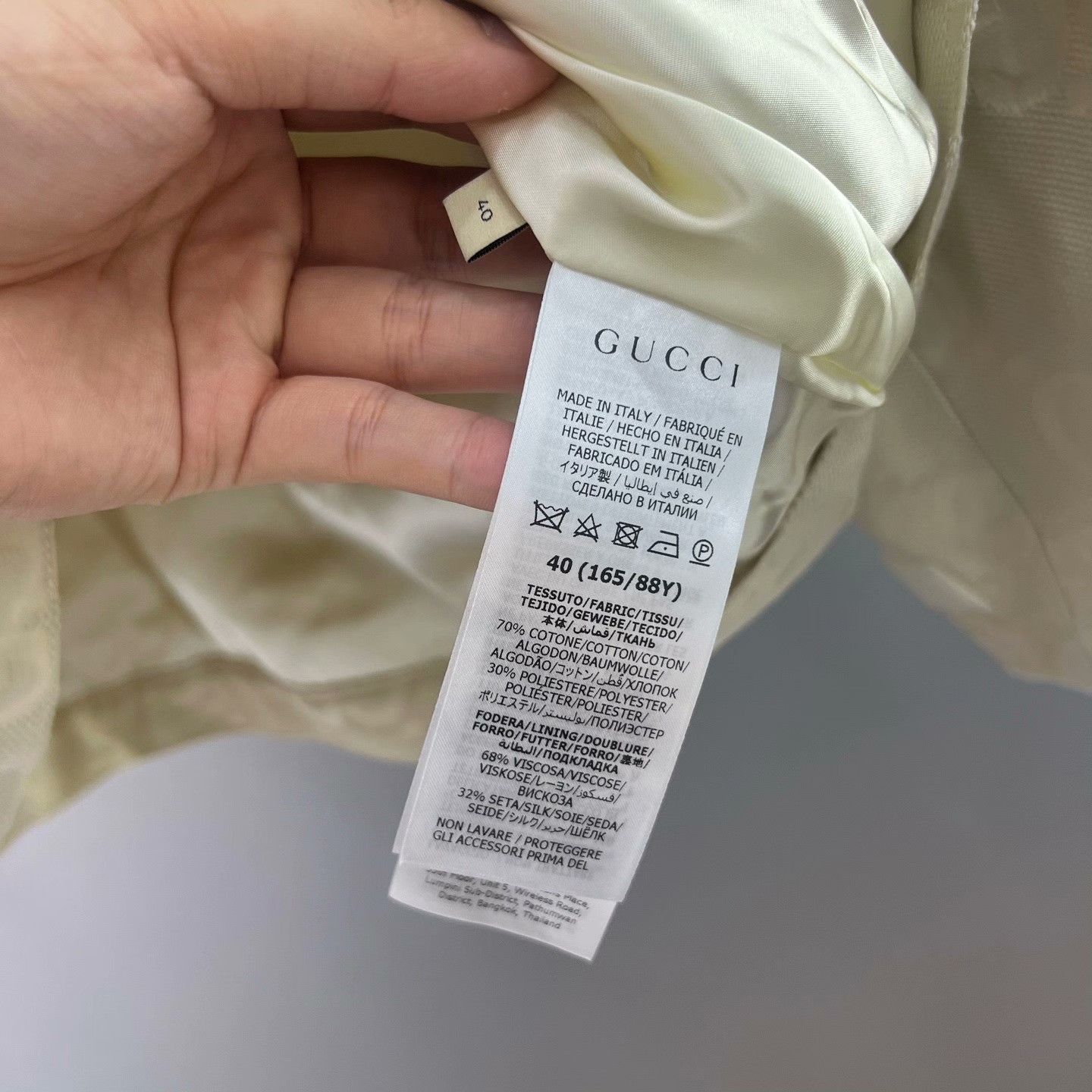 Gucci Gucci Light Jacket 40 Men Size US M / EU 48-50 / 2 - 4 Thumbnail