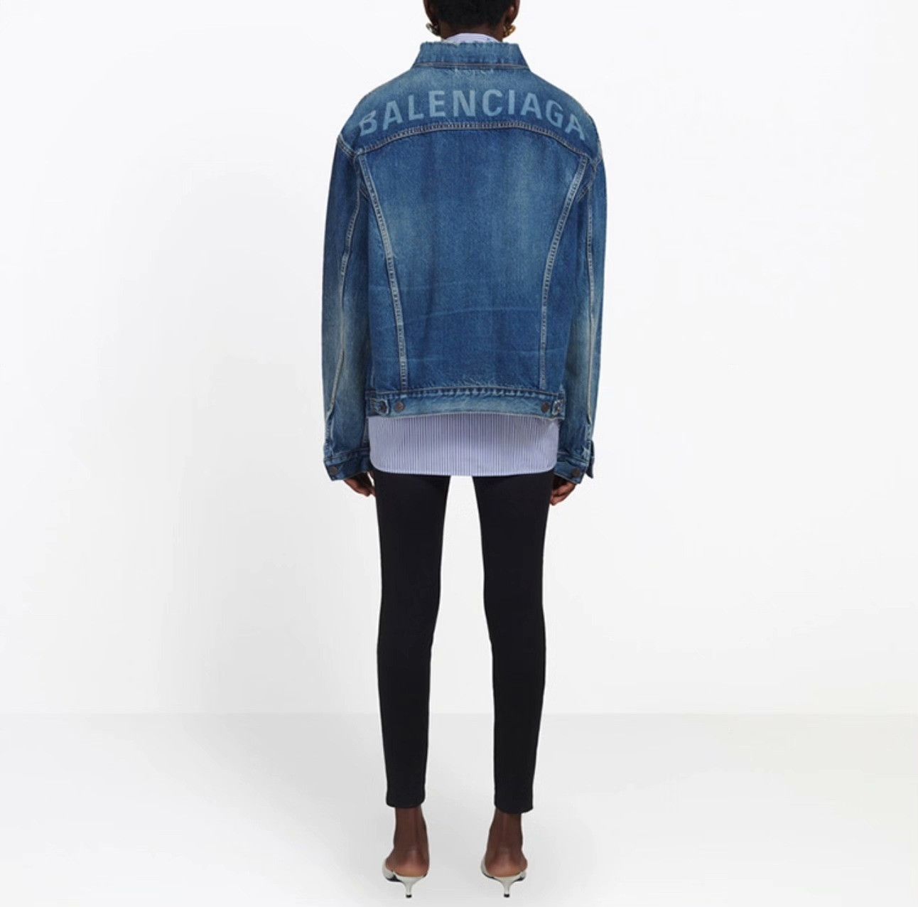 Balenciaga Balenciaga Retro Denim Jacket 34 Women Size XS / US 0-2 / IT 36-38 - 6 Thumbnail