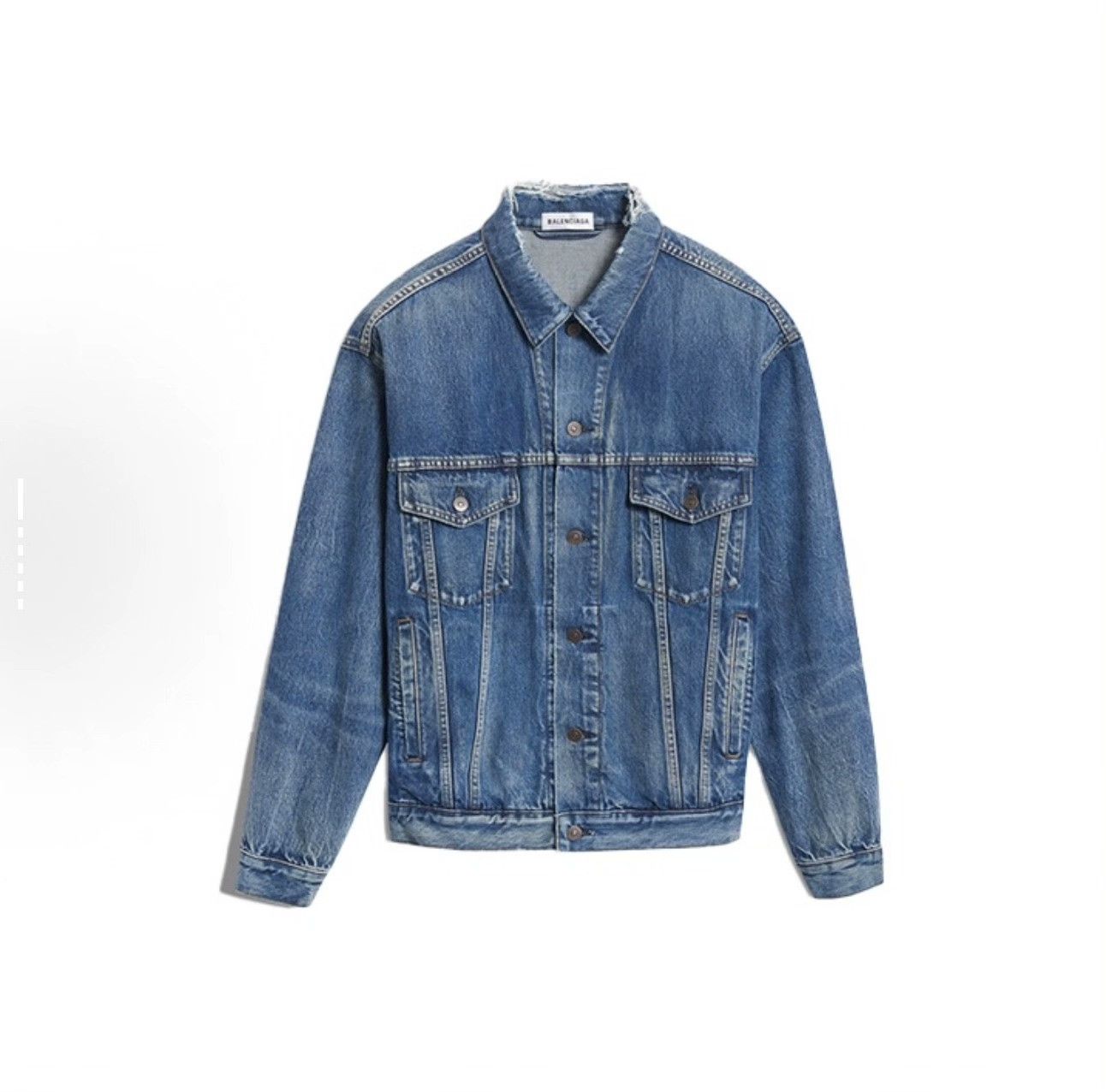 Balenciaga Balenciaga Retro Denim Jacket 34 Women Size XS / US 0-2 / IT 36-38 - 7 Thumbnail