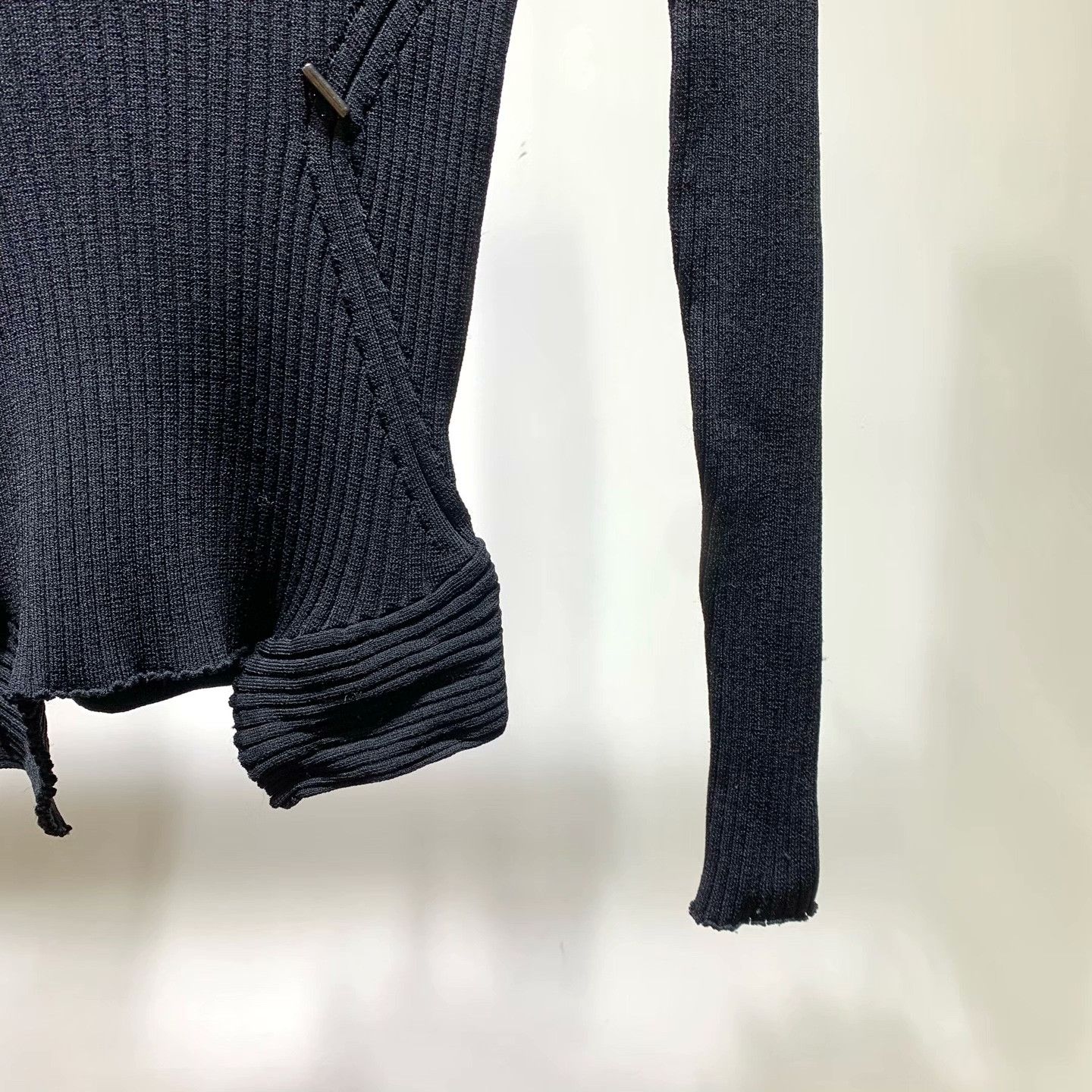 Other Knit Slim Black Sweater S Women Size S / US 4 / IT 40 - 5 Thumbnail
