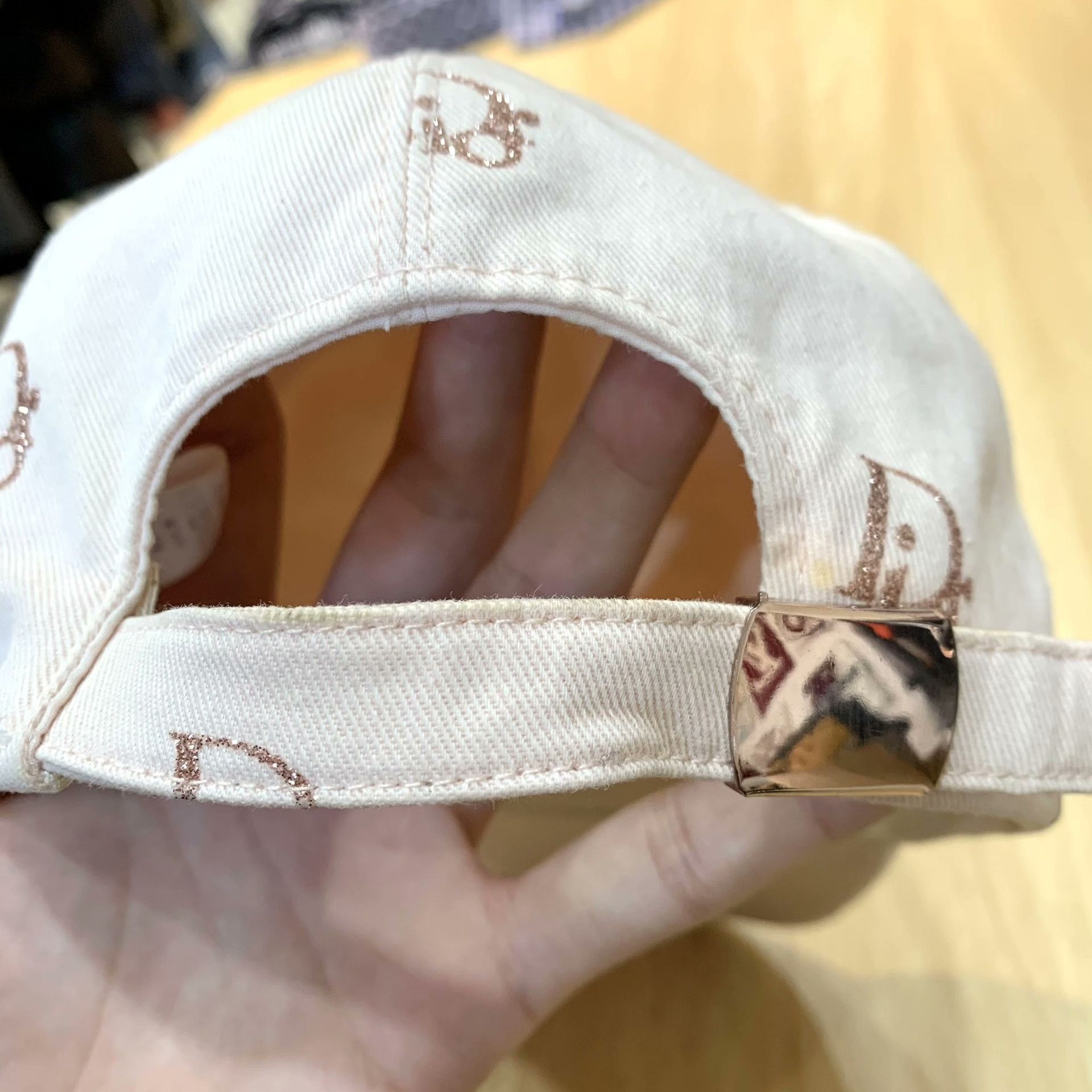 Dior Dior Retro Printed Pink Hat S Men Size ONE SIZE - 4 Thumbnail