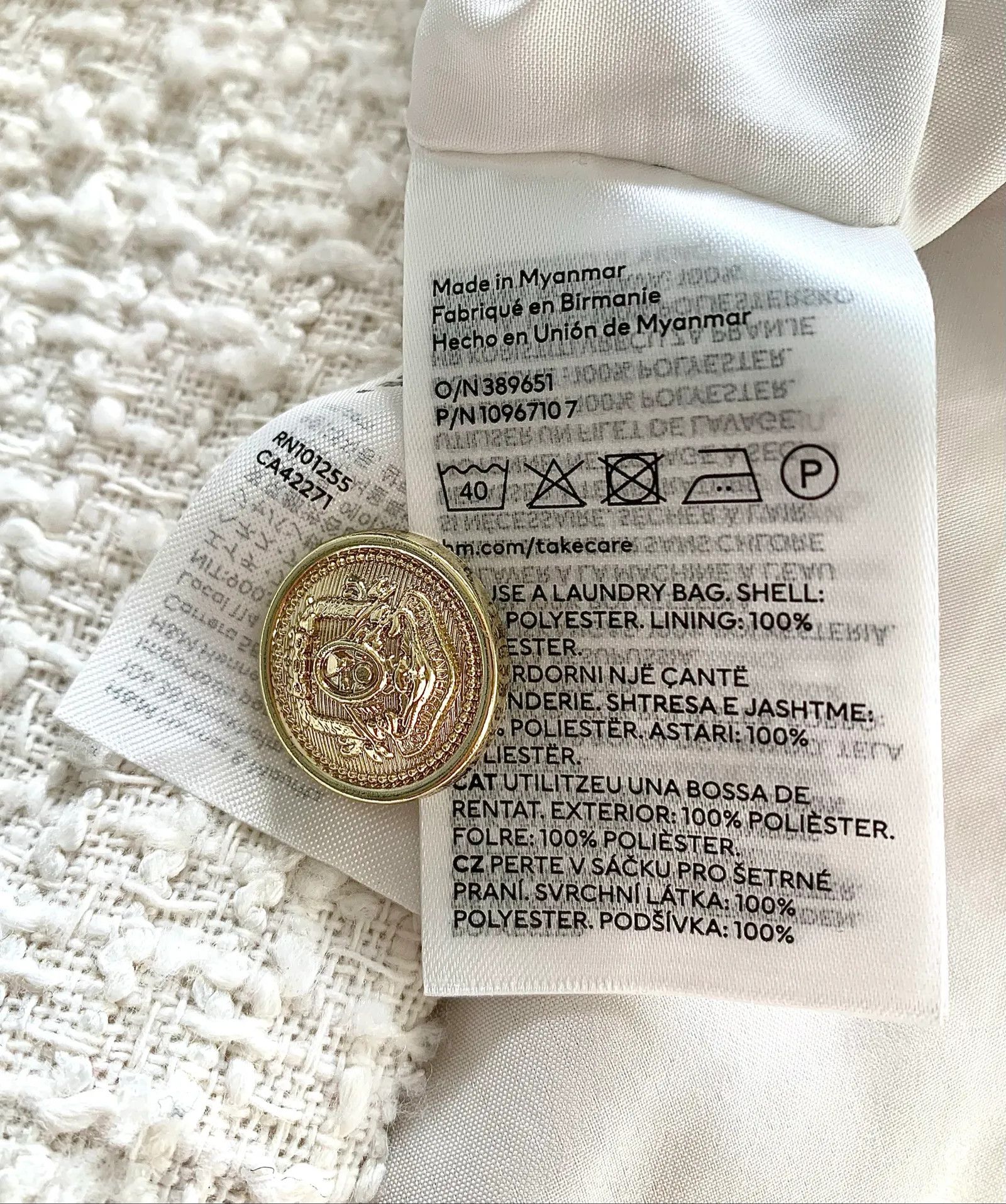 H&M H&M Blazer Size S / US 4 / IT 40 - 3 Thumbnail