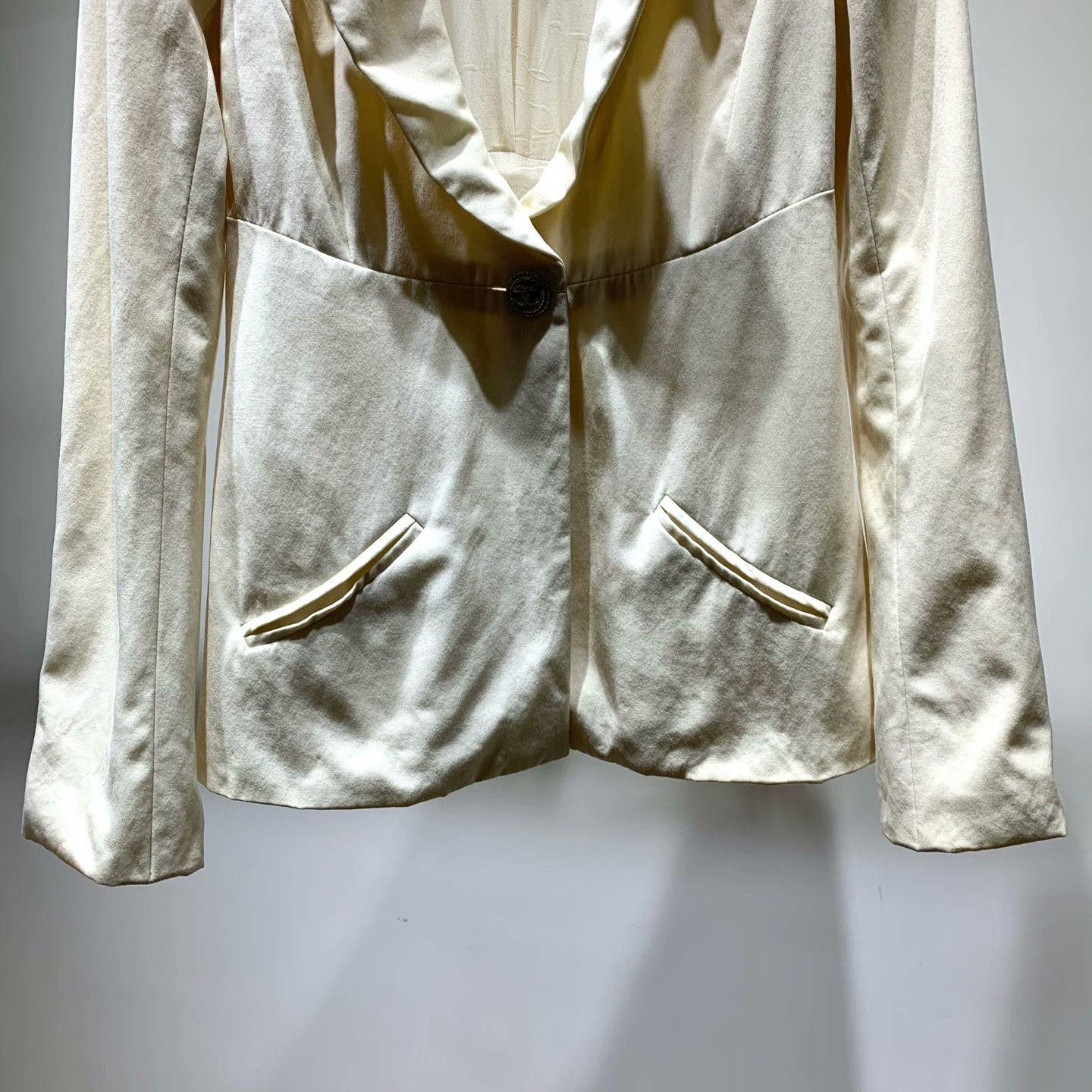 Chanel Chanel Formal White Jacket 36 Women Size S / US 4 / IT 40 - 4 Thumbnail