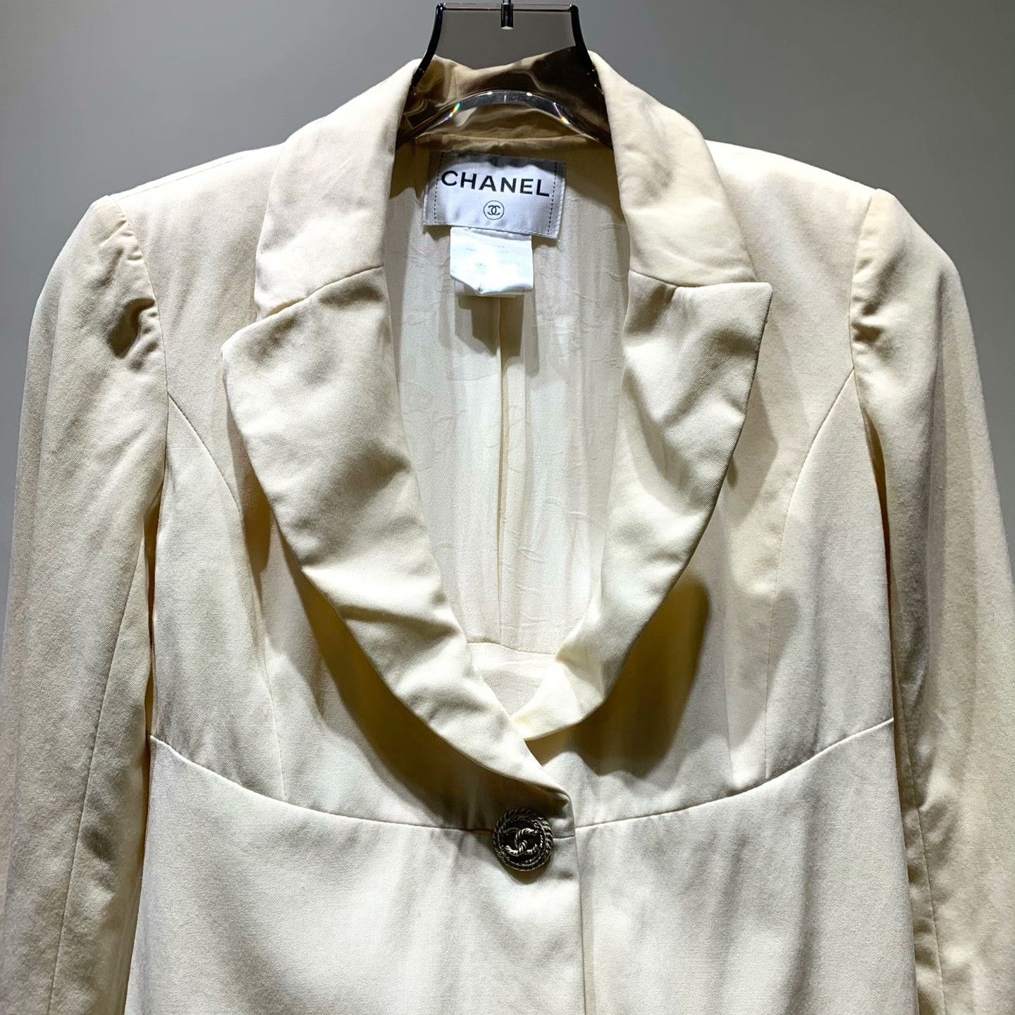 Chanel Chanel Formal White Jacket 36 Women Size S / US 4 / IT 40 - 2 Thumbnail