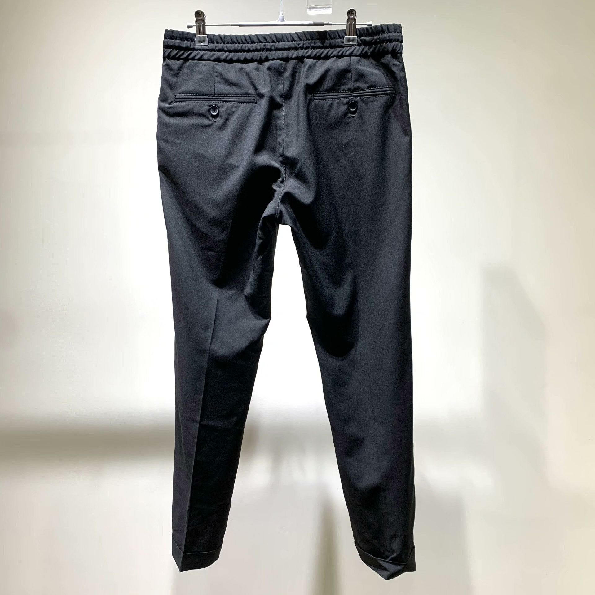 Valentino Valentino Casual Black Casual Pants 42 Men Size US 42 / EU 58 - 2 Thumbnail
