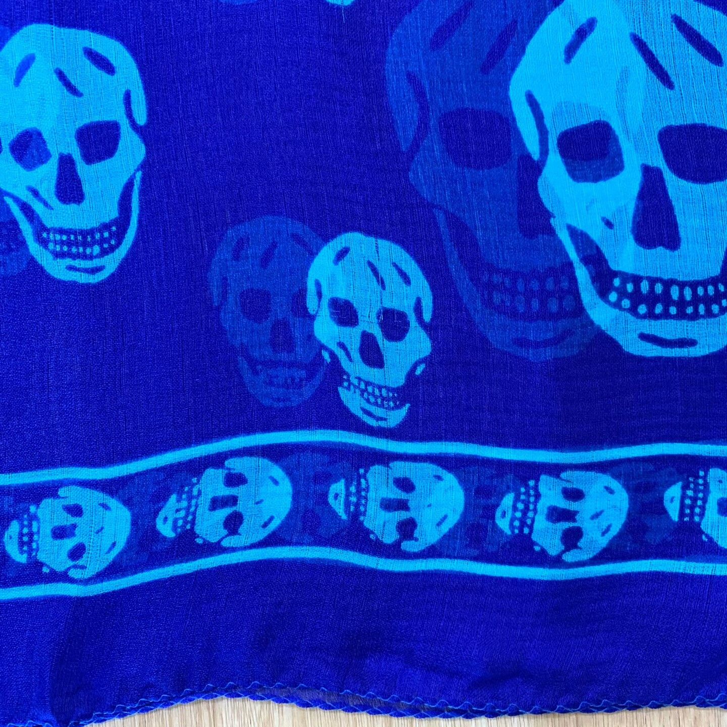 Alexander McQueen Alexander McQueen Printed Scarf S Men Size ONE SIZE - 6 Thumbnail