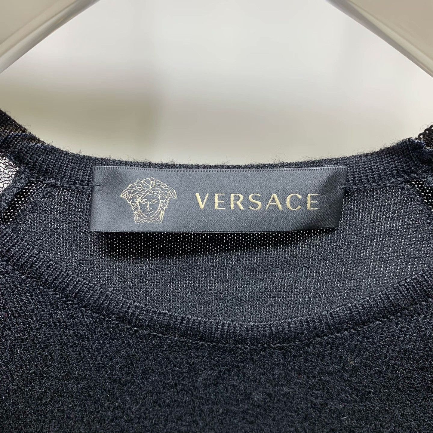 Versace Versace Patchwork Sweater 38 Women Size S / US 4 / IT 40 - 2 Thumbnail