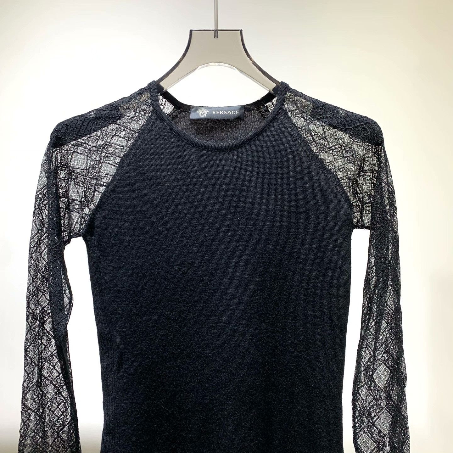 Versace Versace Patchwork Sweater 38 Women Size S / US 4 / IT 40 - 3 Thumbnail