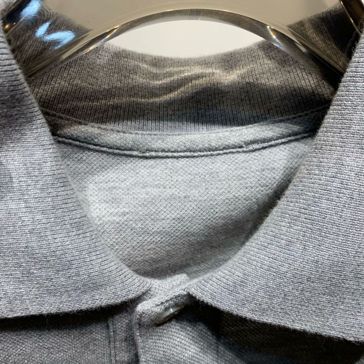 Dior Dior Embroidered Gray Polo 46 Men Size US L / EU 52-54 / 3 - 7 Thumbnail