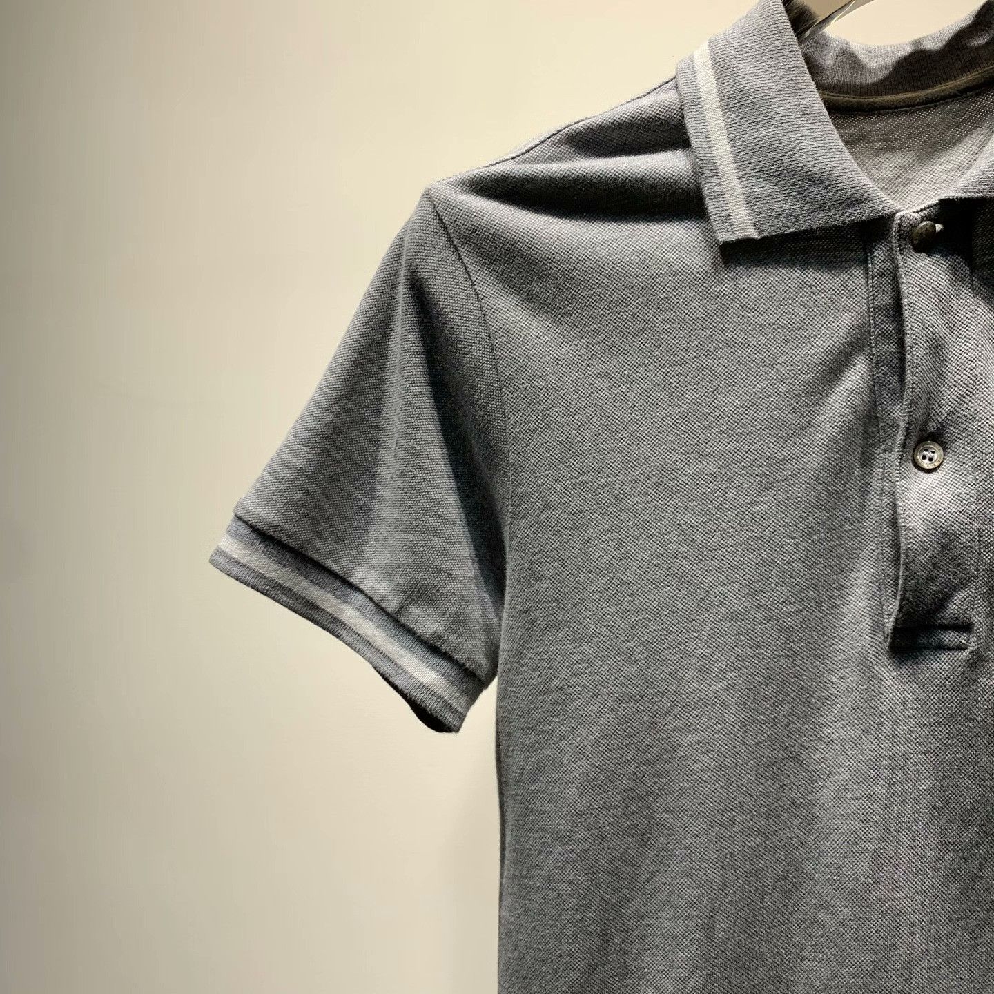 Dior Dior Embroidered Gray Polo 46 Men Size US L / EU 52-54 / 3 - 5 Thumbnail