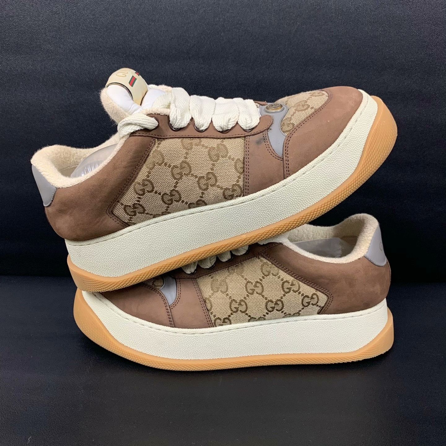 Gucci Gucci Brown Lowtop Sneakers 41 Men Size US 8.5 / EU 41-42 - 2 Thumbnail