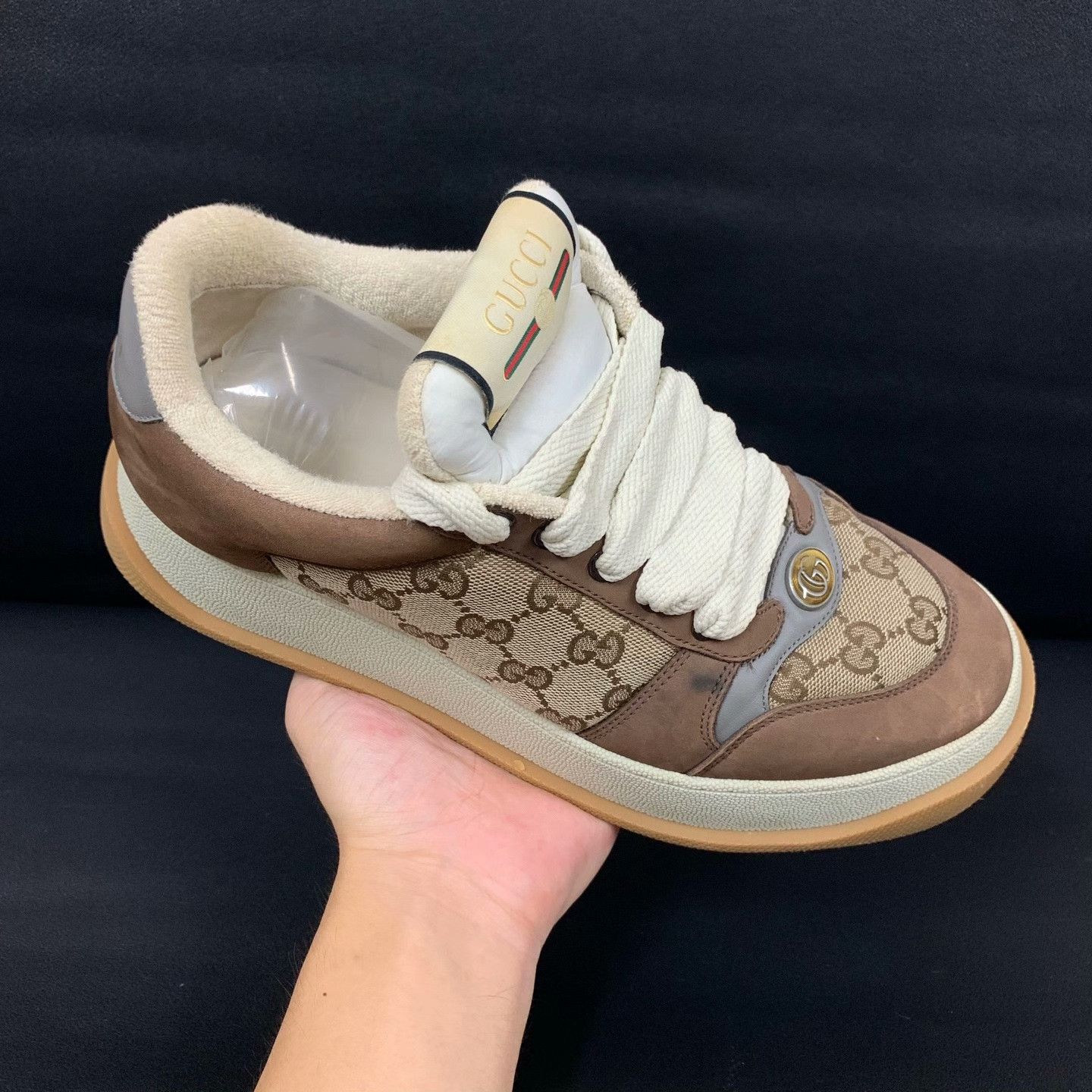 Gucci Gucci Brown Lowtop Sneakers 41 Men Size US 8.5 / EU 41-42 - 6 Thumbnail