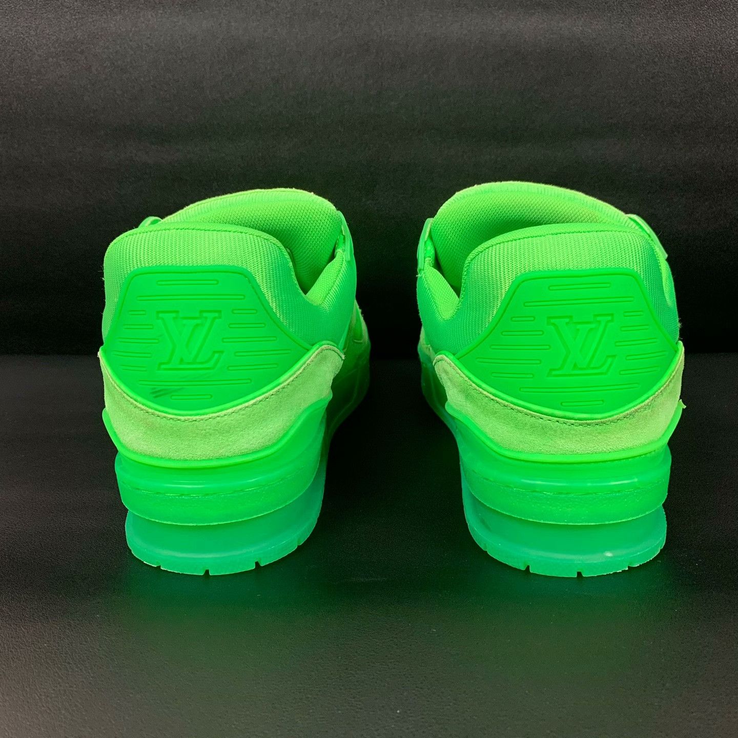 Louis Vuitton Louis Vuitton Training Denim Green Lowtop Sneakers 40 Men Size US 7.5 / EU 40-41 - 2 Thumbnail