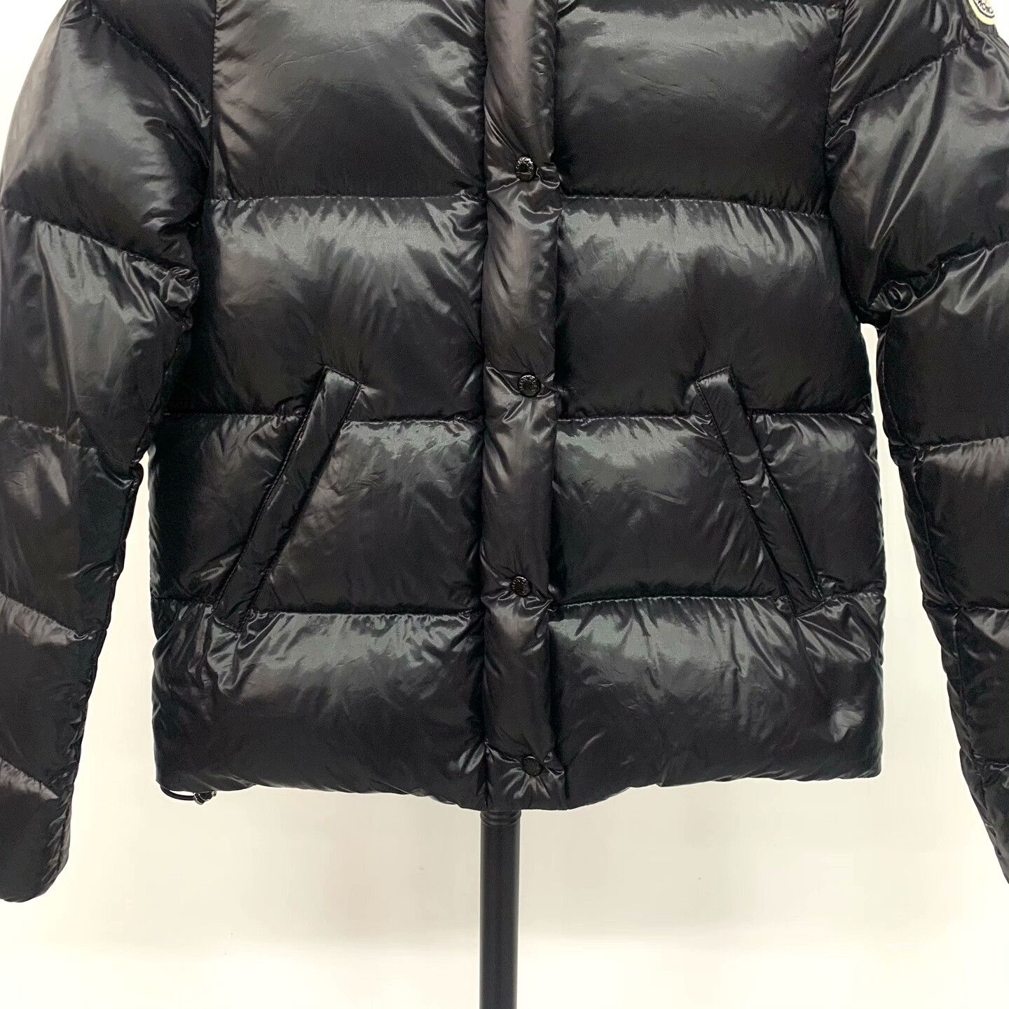 Moncler Moncler Down Cropped Down Jacket 37 Women Size S / US 4 / IT 40 - 4 Thumbnail