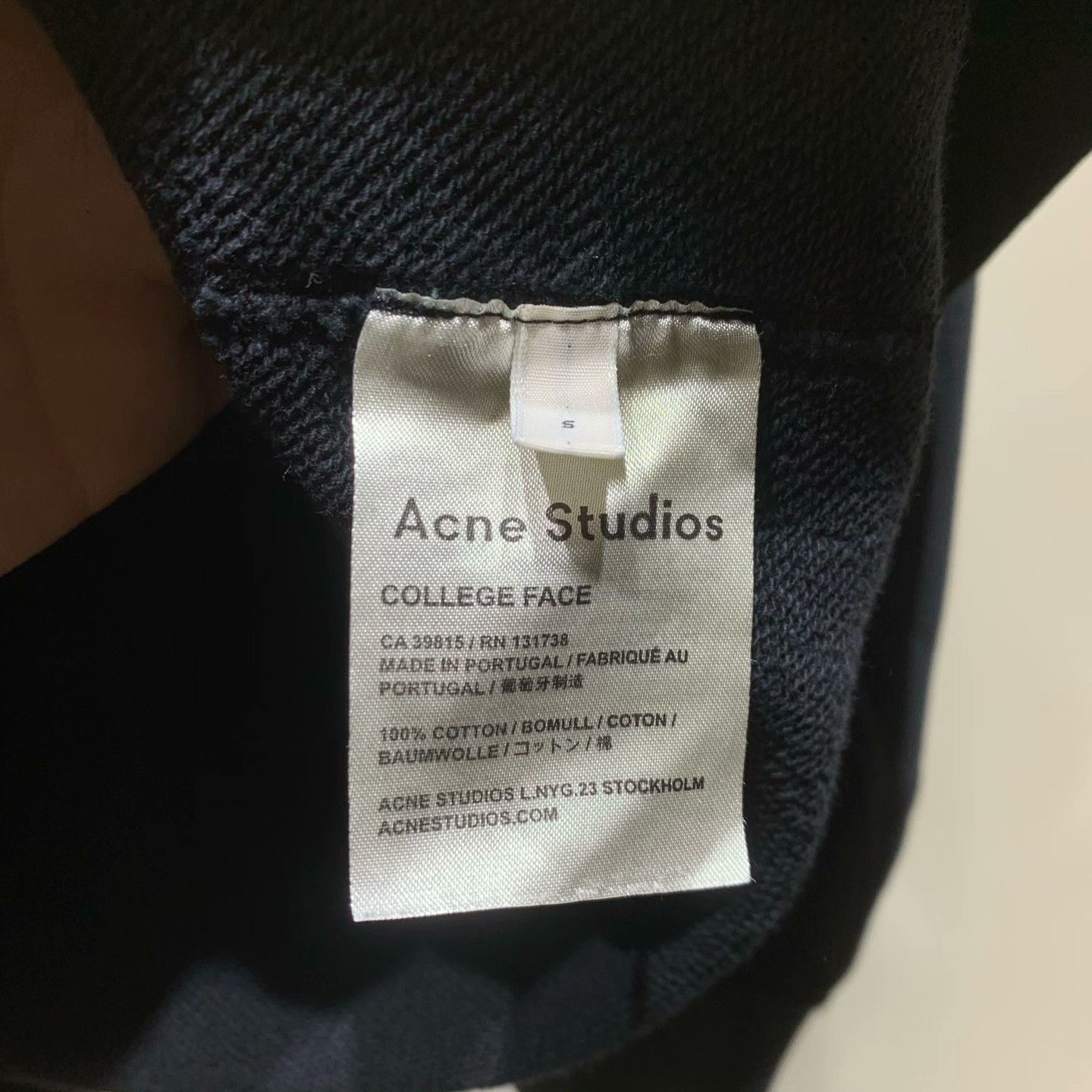 Acne Studios Acne Studios Retro Black Hoodie S Women Size S / US 4 / IT 40 - 7 Thumbnail